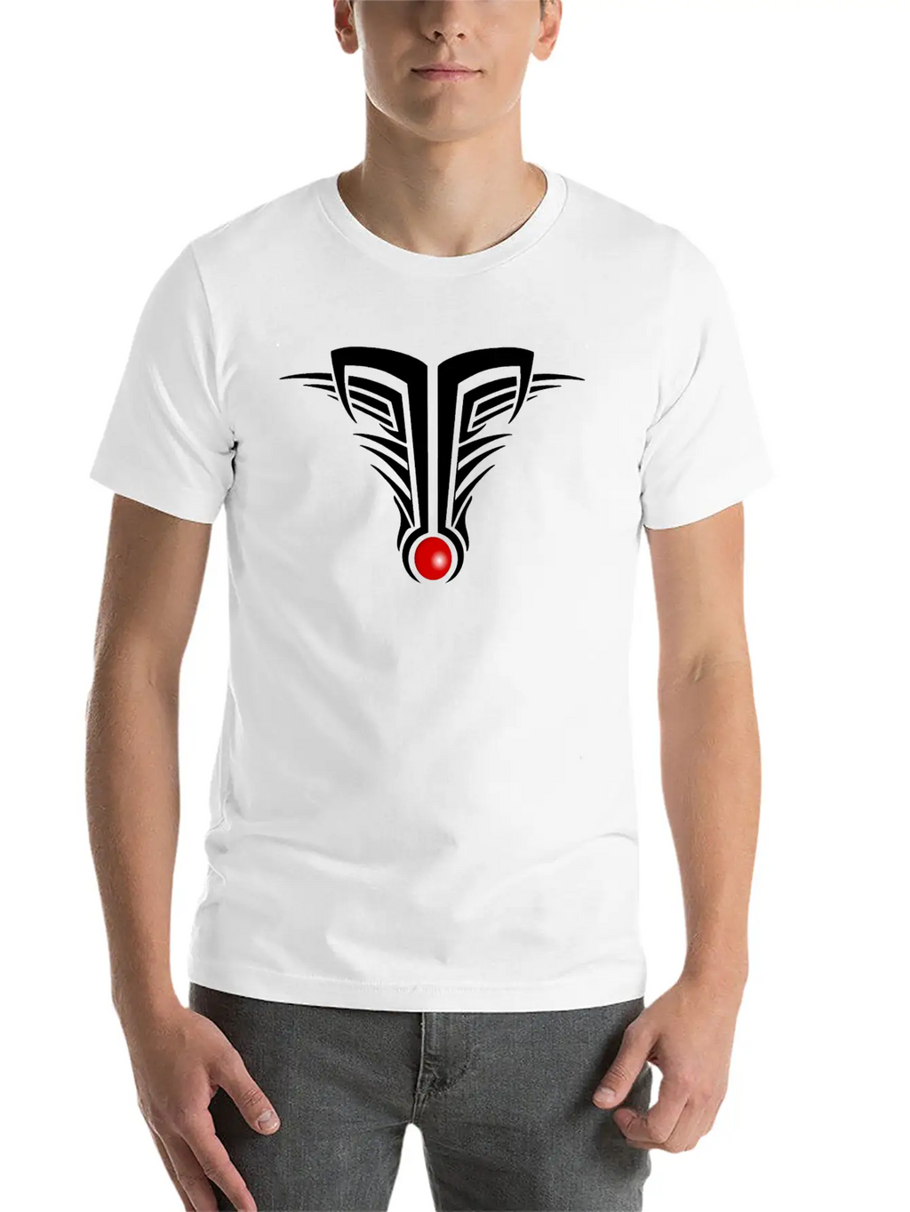 Tribal Logo Classic Cotton Tee – Unisex Comfort For Any Season