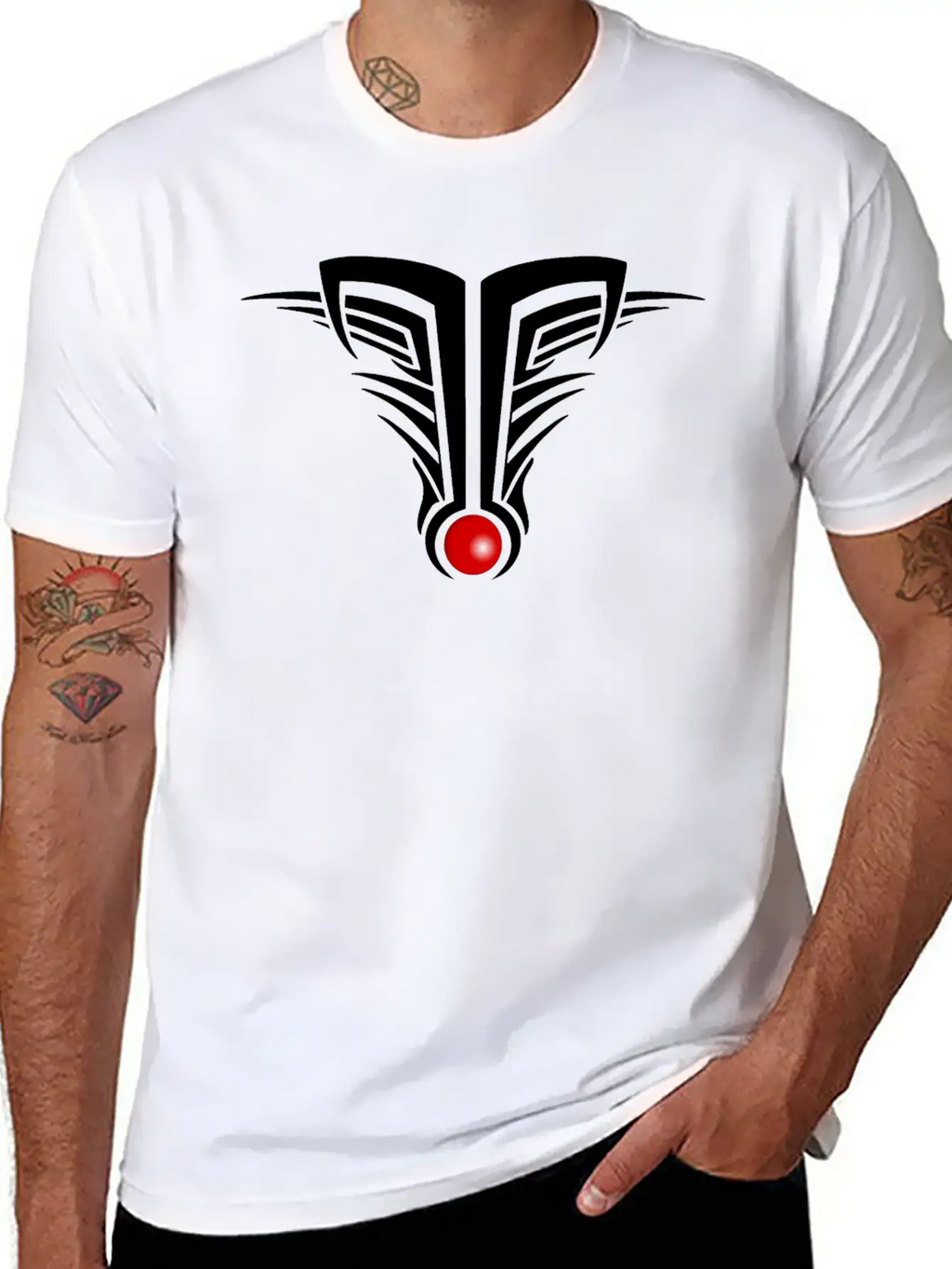 Tribal Logo Classic Cotton Tee – Unisex Comfort For Any Season