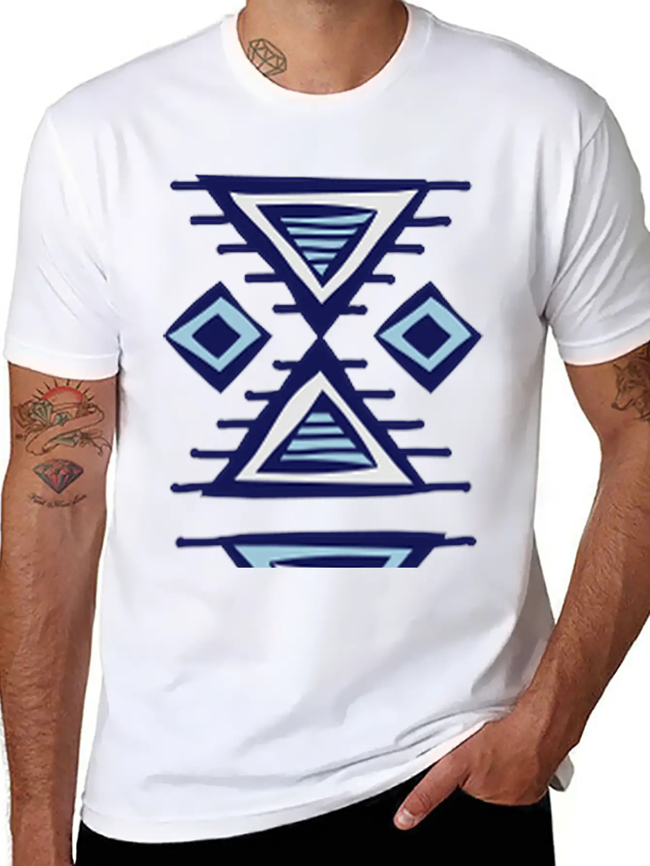 Tribal Stylish Everyday T-Shirt – Unisex Basic Cotton Tee