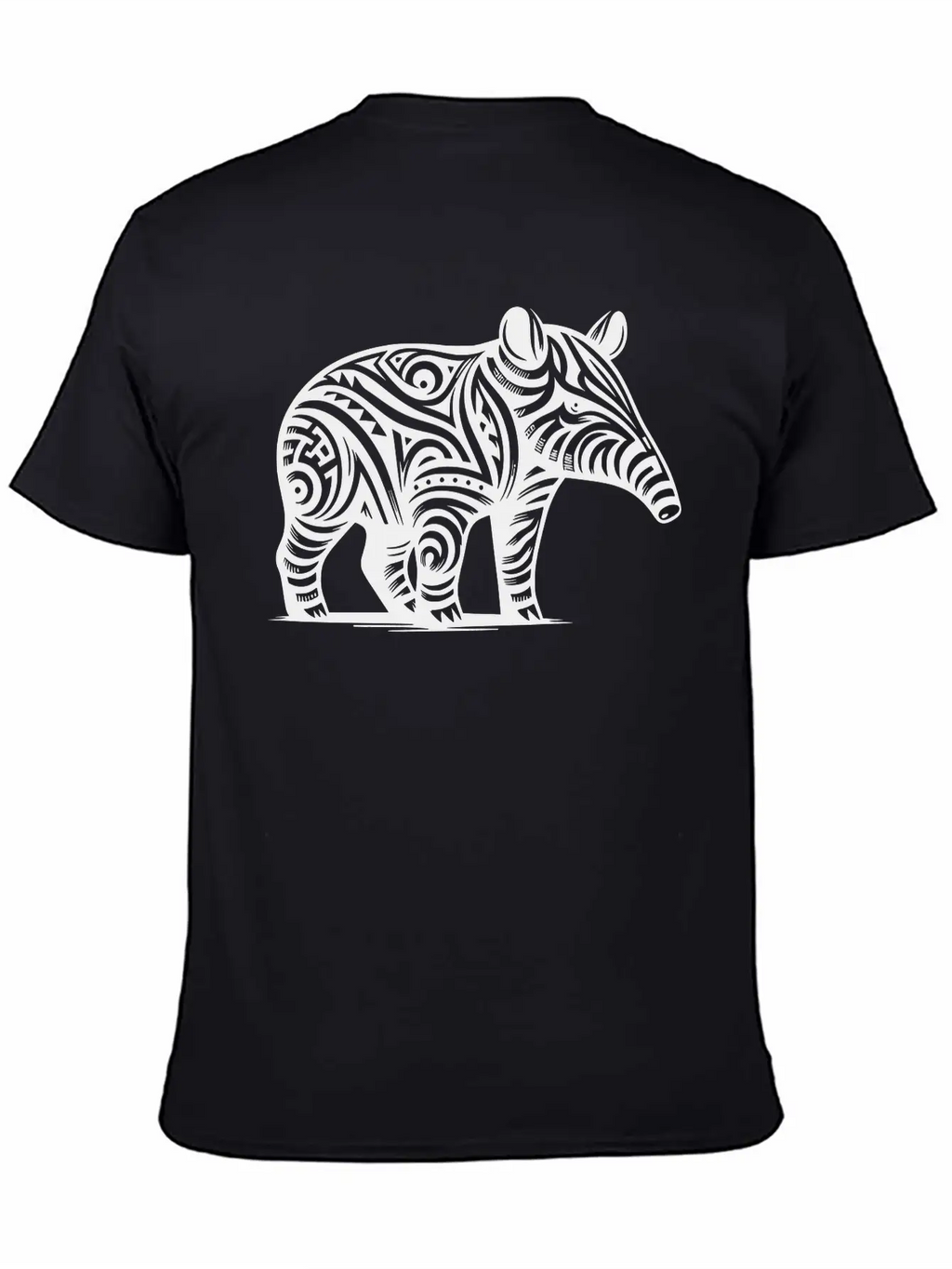 Tribal Tapir Timeless Short Sleeve Tee – Comfy And Minimalist Design
