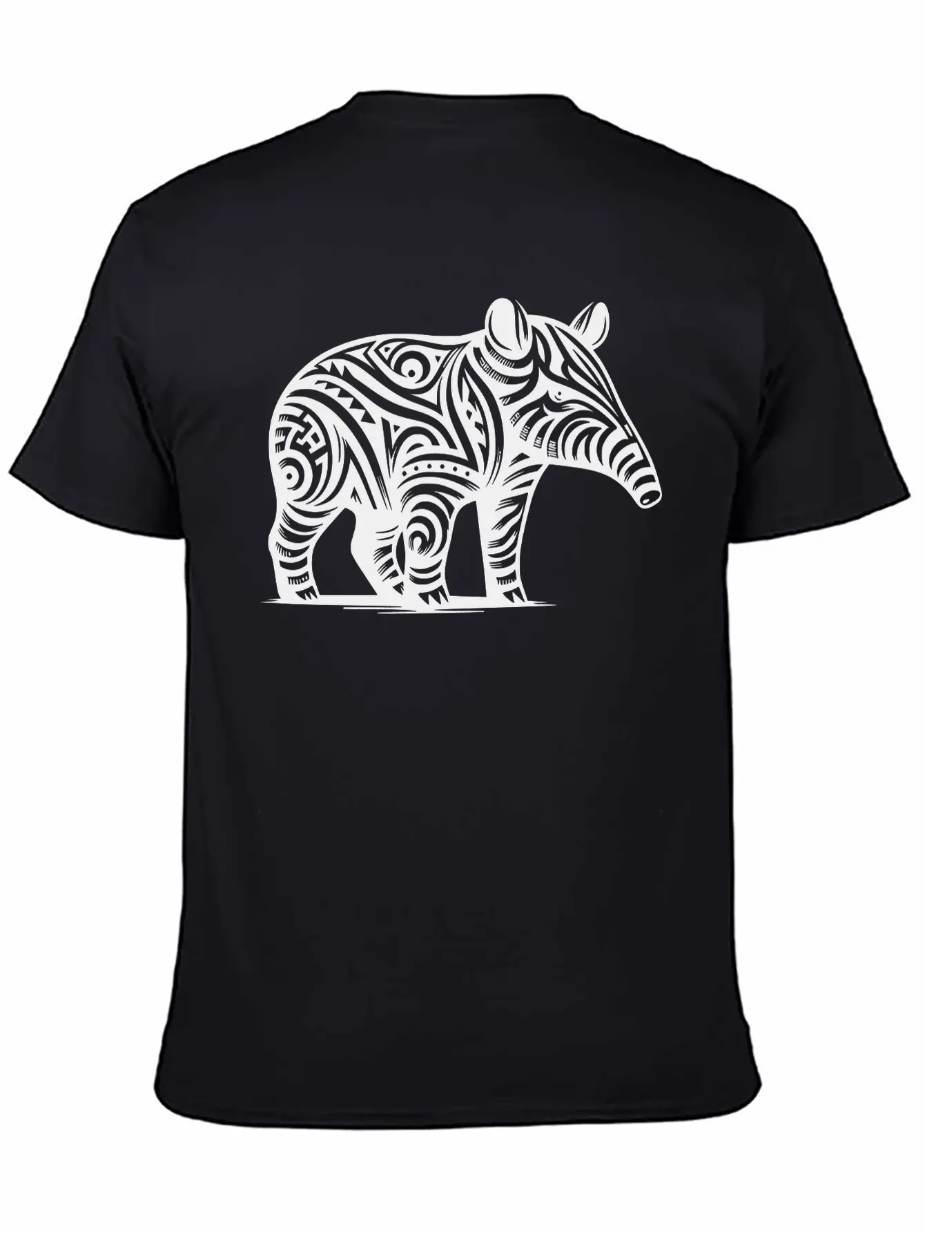 Tribal Tapir Timeless Short Sleeve Tee – Comfy And Minimalist Design