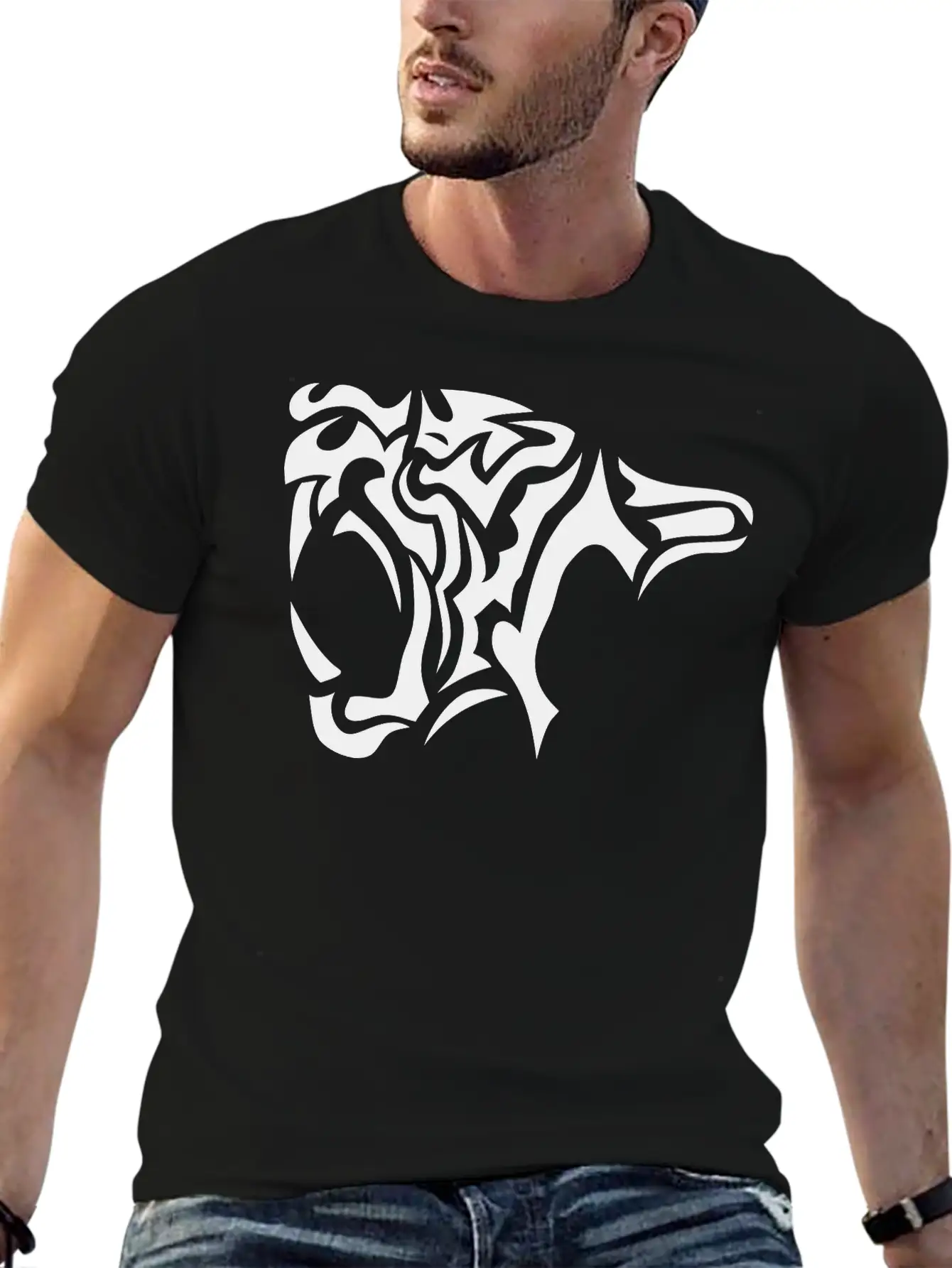 Tribal Tiger 402 Classic Cotton Tee – Unisex Comfort For Any Season