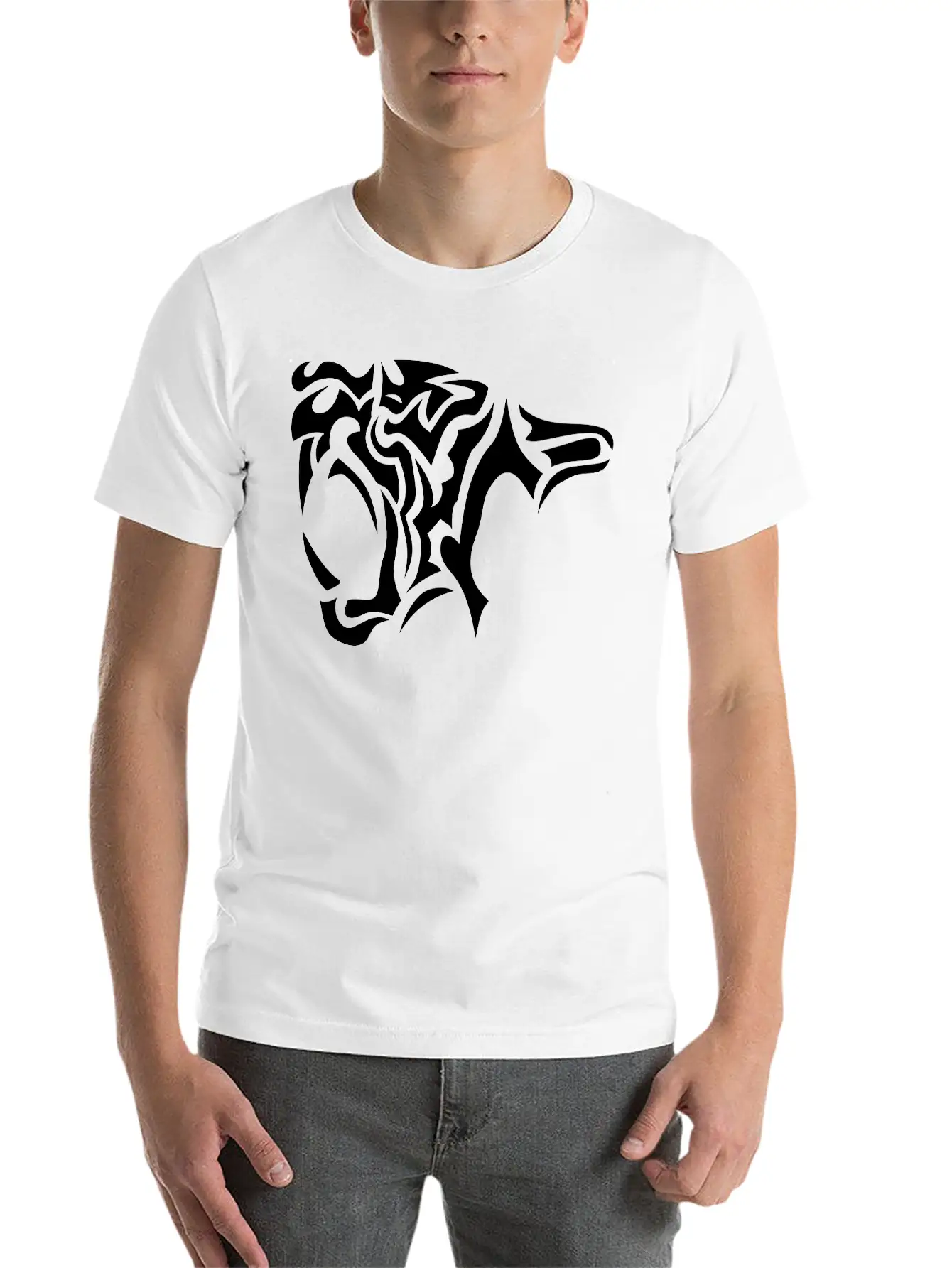 Tribal Tiger 402 Classic Cotton Tee – Unisex Comfort For Any Season