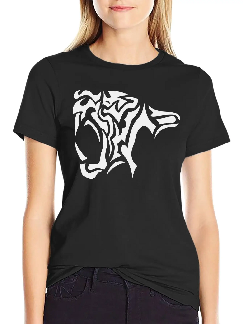 Tribal Tiger 402 Classic Cotton Tee – Unisex Comfort For Any Season