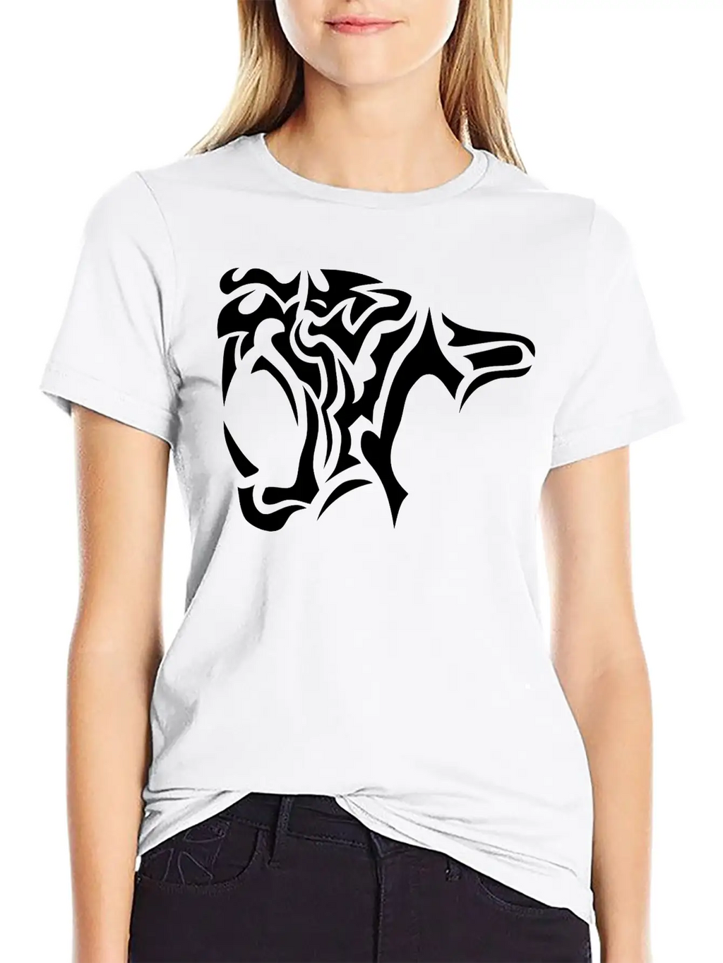 Tribal Tiger 402 Classic Cotton Tee – Unisex Comfort For Any Season