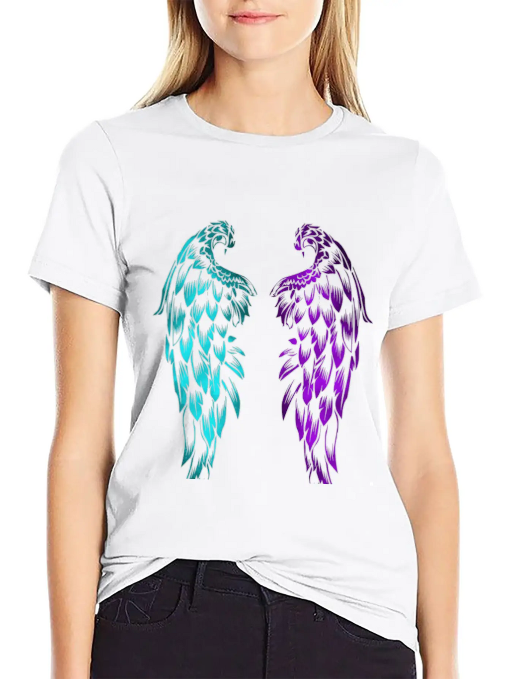 Tribal Wings Relaxed Everyday Tee – Lightweight And Durable Cotton