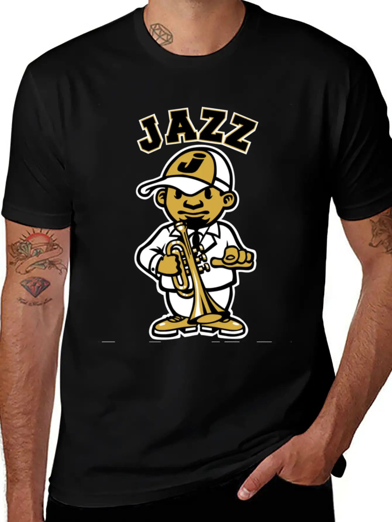 Tribute To Jazz Classic Cotton Tee – Unisex Comfort For Any Season