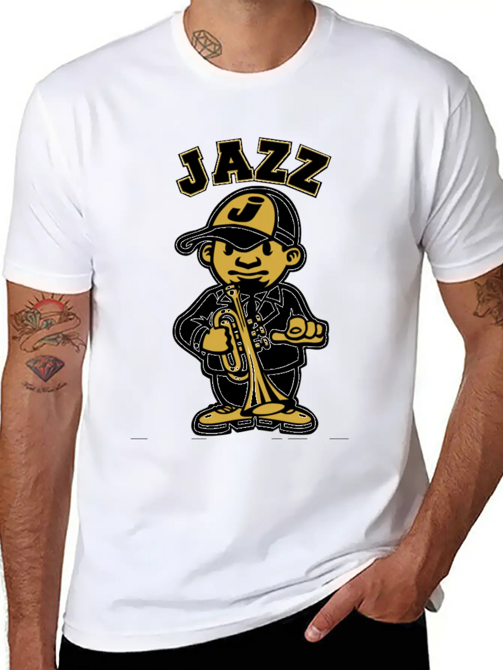 Tribute To Jazz Classic Cotton Tee – Unisex Comfort For Any Season