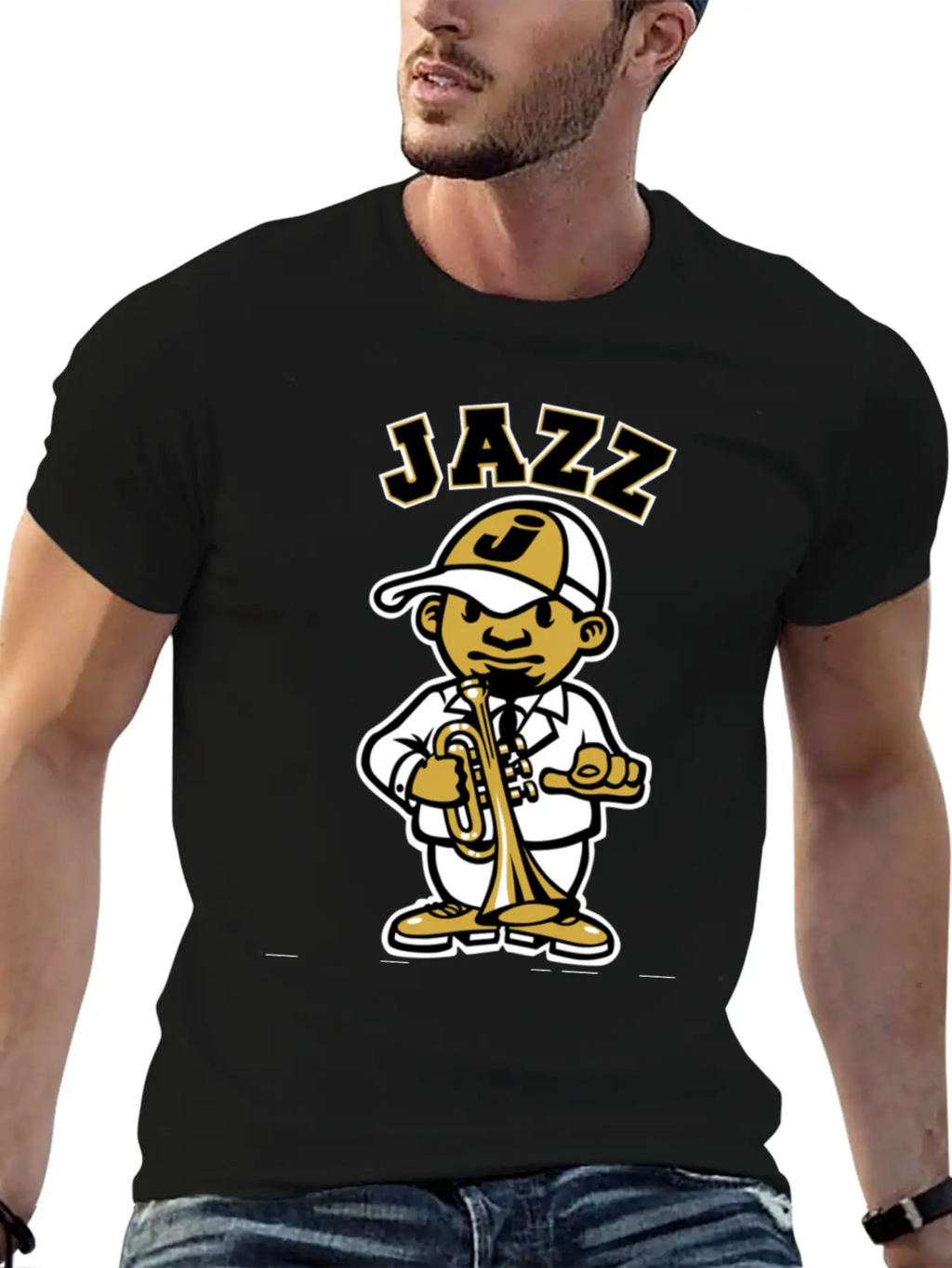 Tribute To Jazz Classic Cotton Tee – Unisex Comfort For Any Season