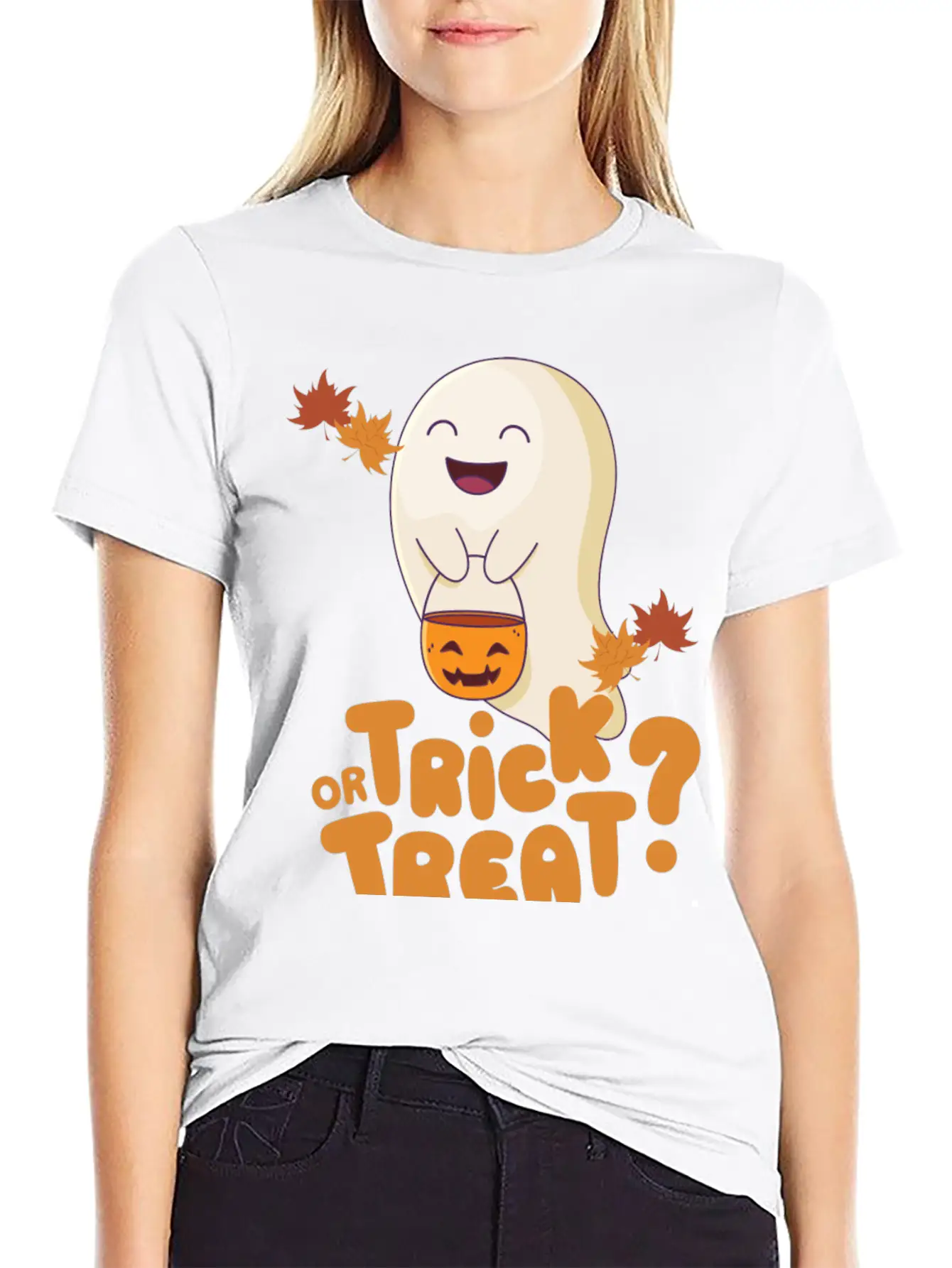 Trick Or Treat Autumn Timeless Short Sleeve Tee – Comfy And Minimalist Design