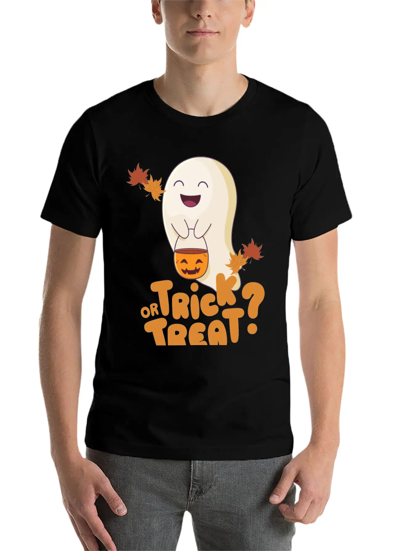 Trick Or Treat Autumn Timeless Short Sleeve Tee – Comfy And Minimalist Design