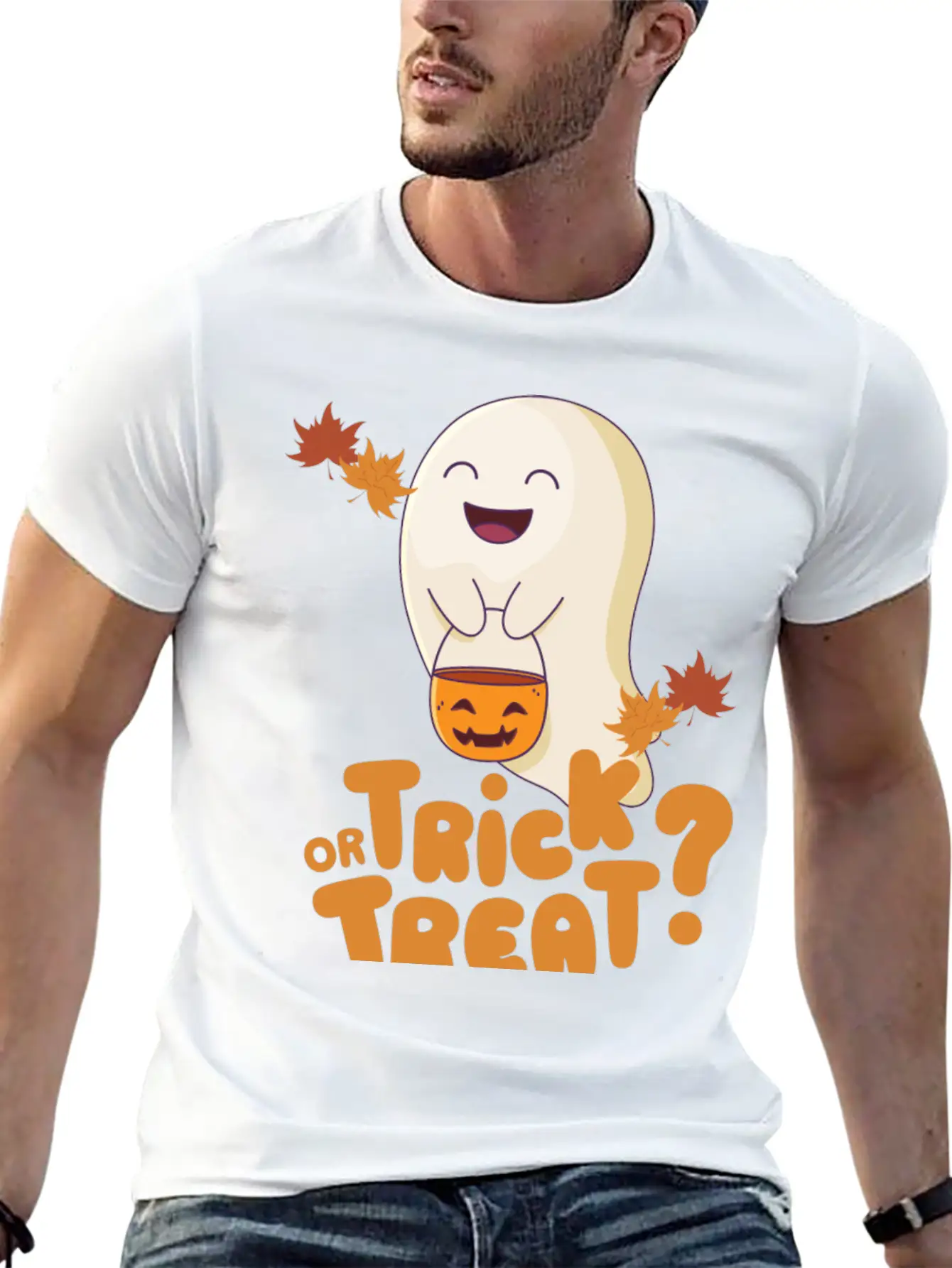 Trick Or Treat Autumn Timeless Short Sleeve Tee – Comfy And Minimalist Design