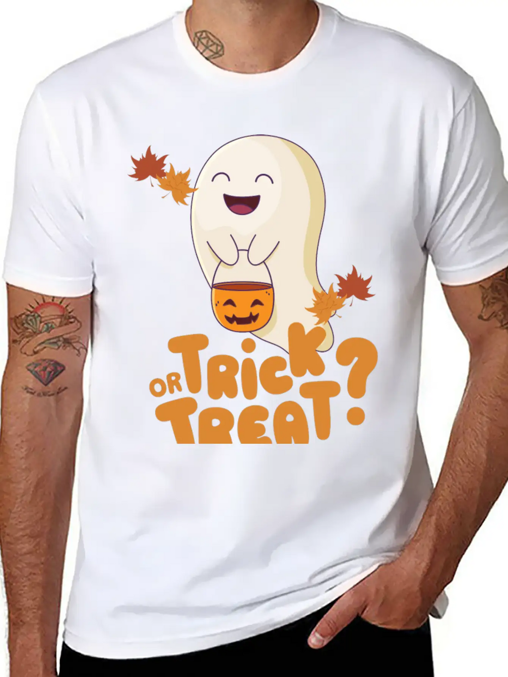 Trick Or Treat Autumn Timeless Short Sleeve Tee – Comfy And Minimalist Design