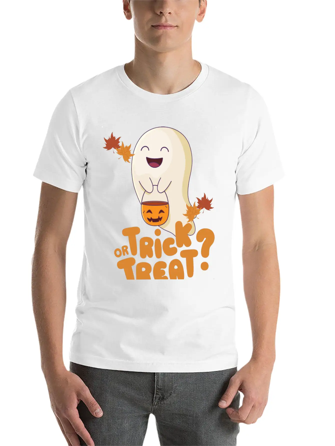 Trick Or Treat Autumn Timeless Short Sleeve Tee – Comfy And Minimalist Design