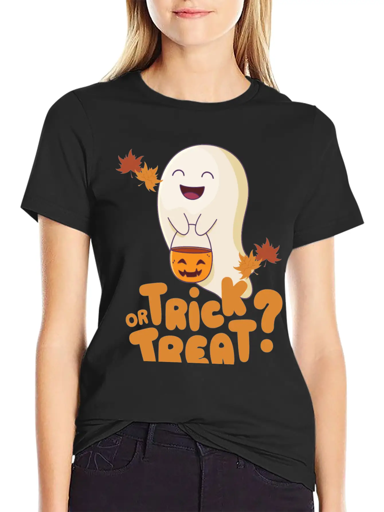 Trick Or Treat Autumn Timeless Short Sleeve Tee – Comfy And Minimalist Design