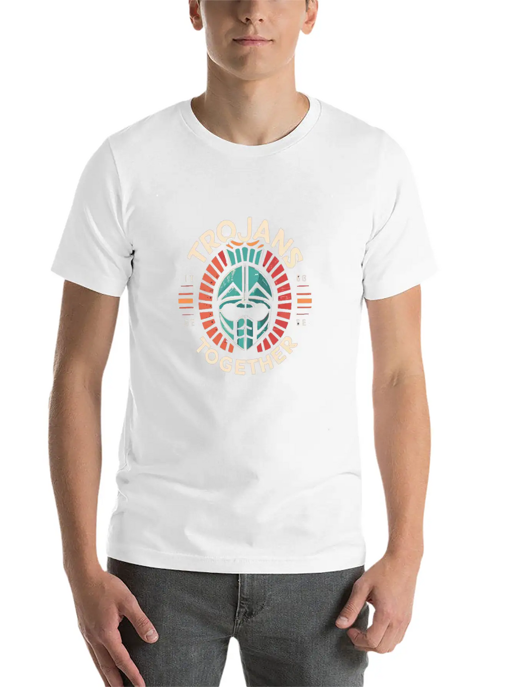 Trojans Together Essential Cotton Tee For Daily Outfits – Unisex Style