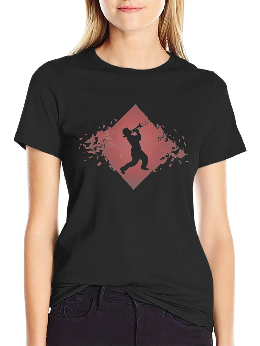 Trombone Trombone Gift Musician Unisex Casual T-Shirt – Clean Design For Daily Comfort