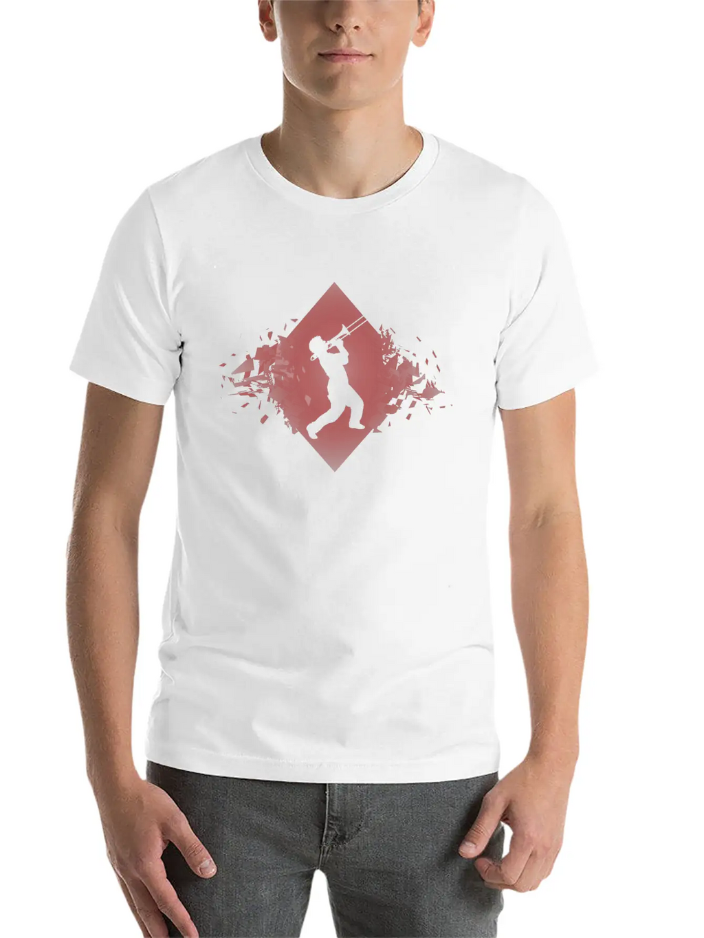 Trombone Trombone Gift Musician Unisex Casual T-Shirt – Clean Design For Daily Comfort