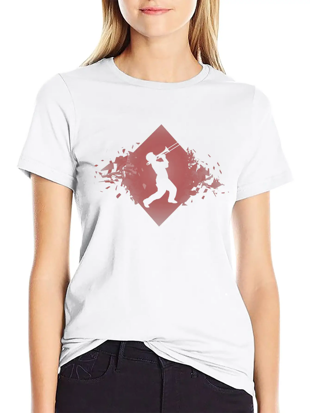 Trombone Trombone Gift Musician Unisex Casual T-Shirt – Clean Design For Daily Comfort