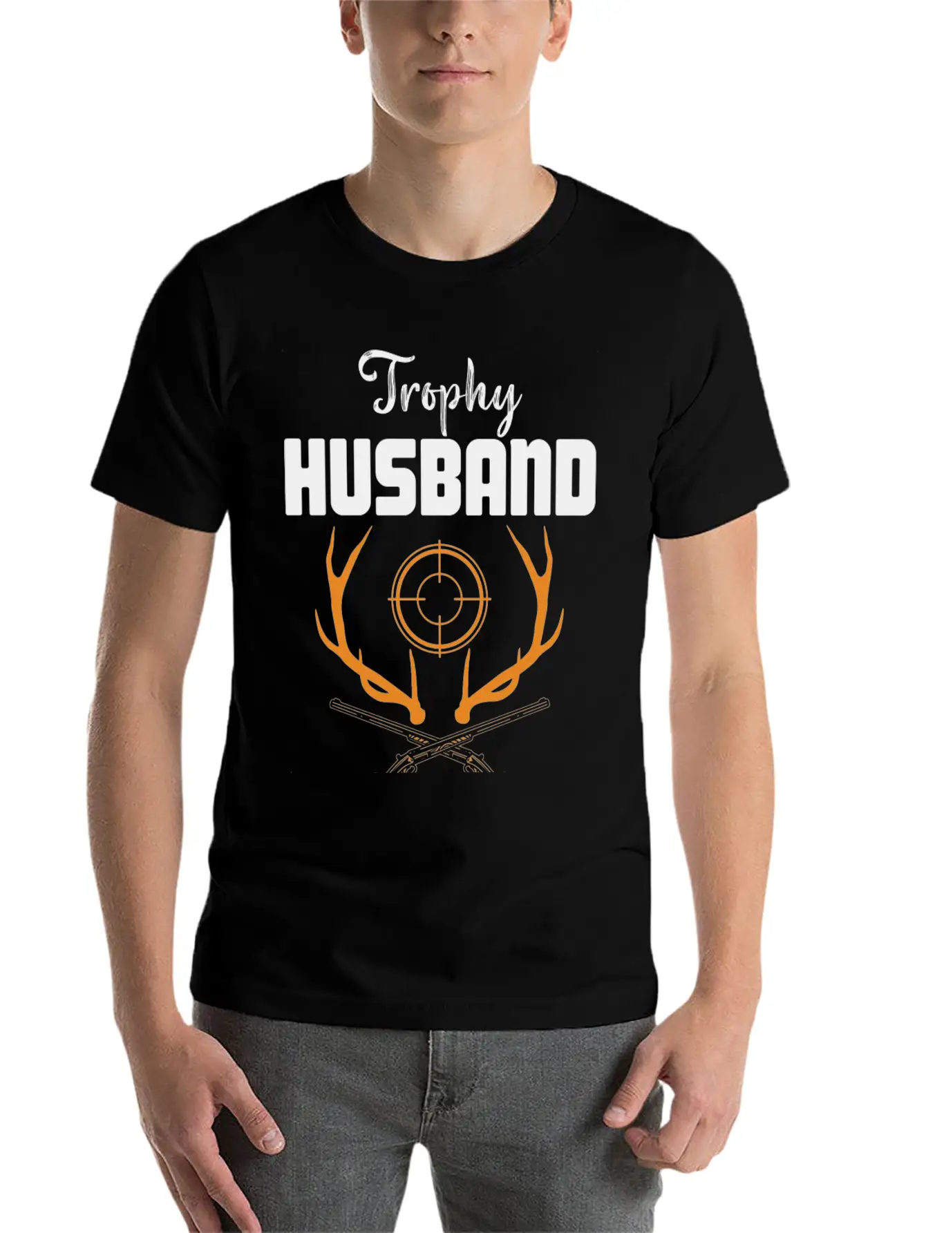 Trophy Husband Breathable Soft Cotton T-Shirt – Timeless Casual Look
