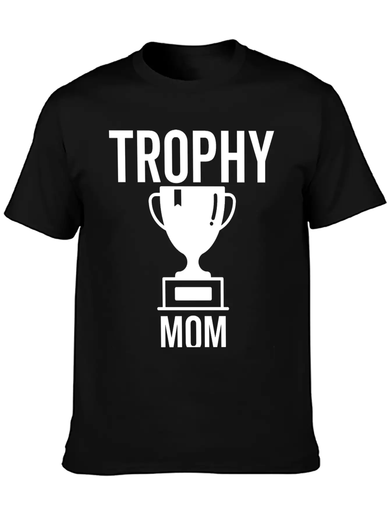 Trophy Mom Breathable Soft Cotton T-Shirt – Timeless Casual Look