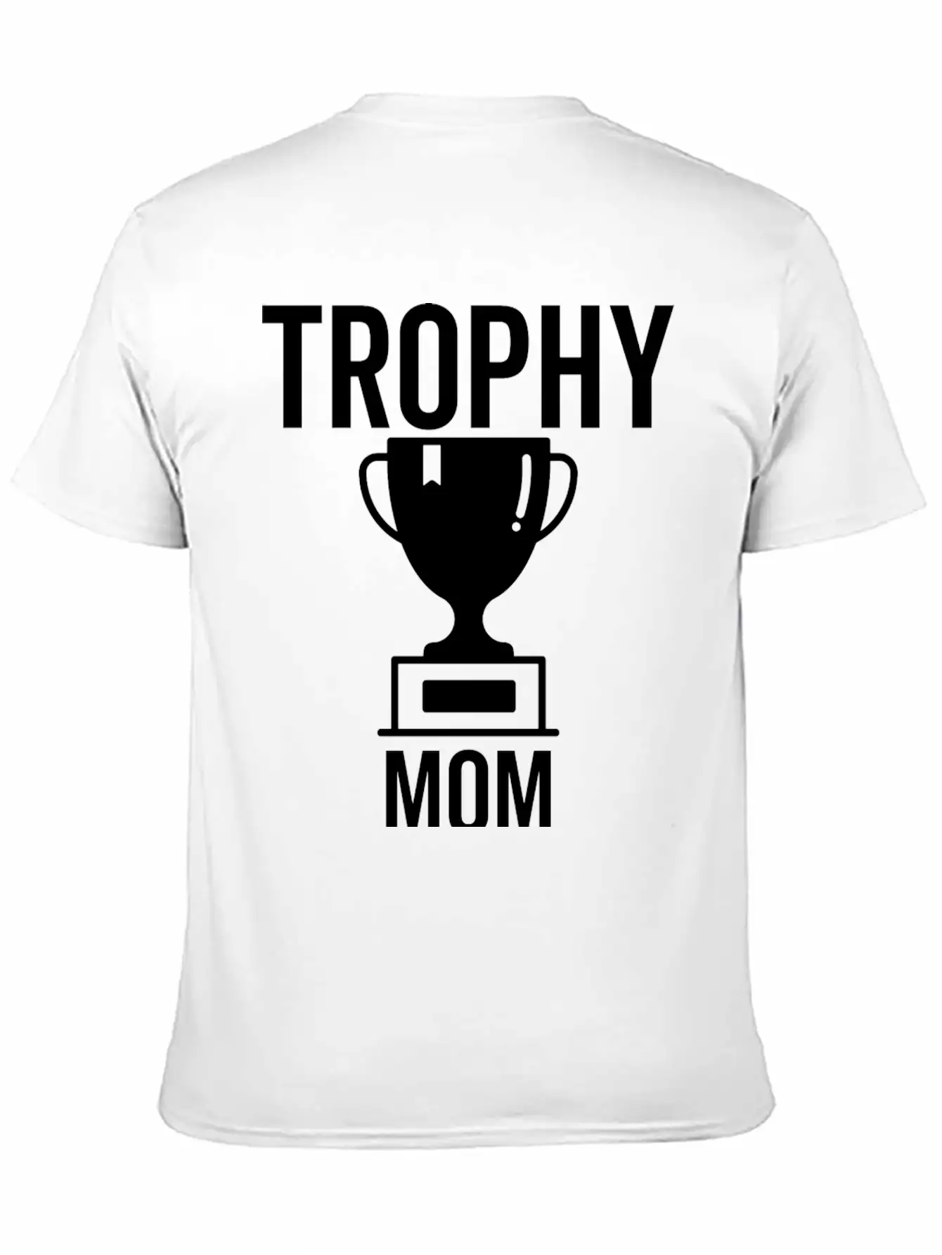 Trophy Mom Breathable Soft Cotton T-Shirt – Timeless Casual Look