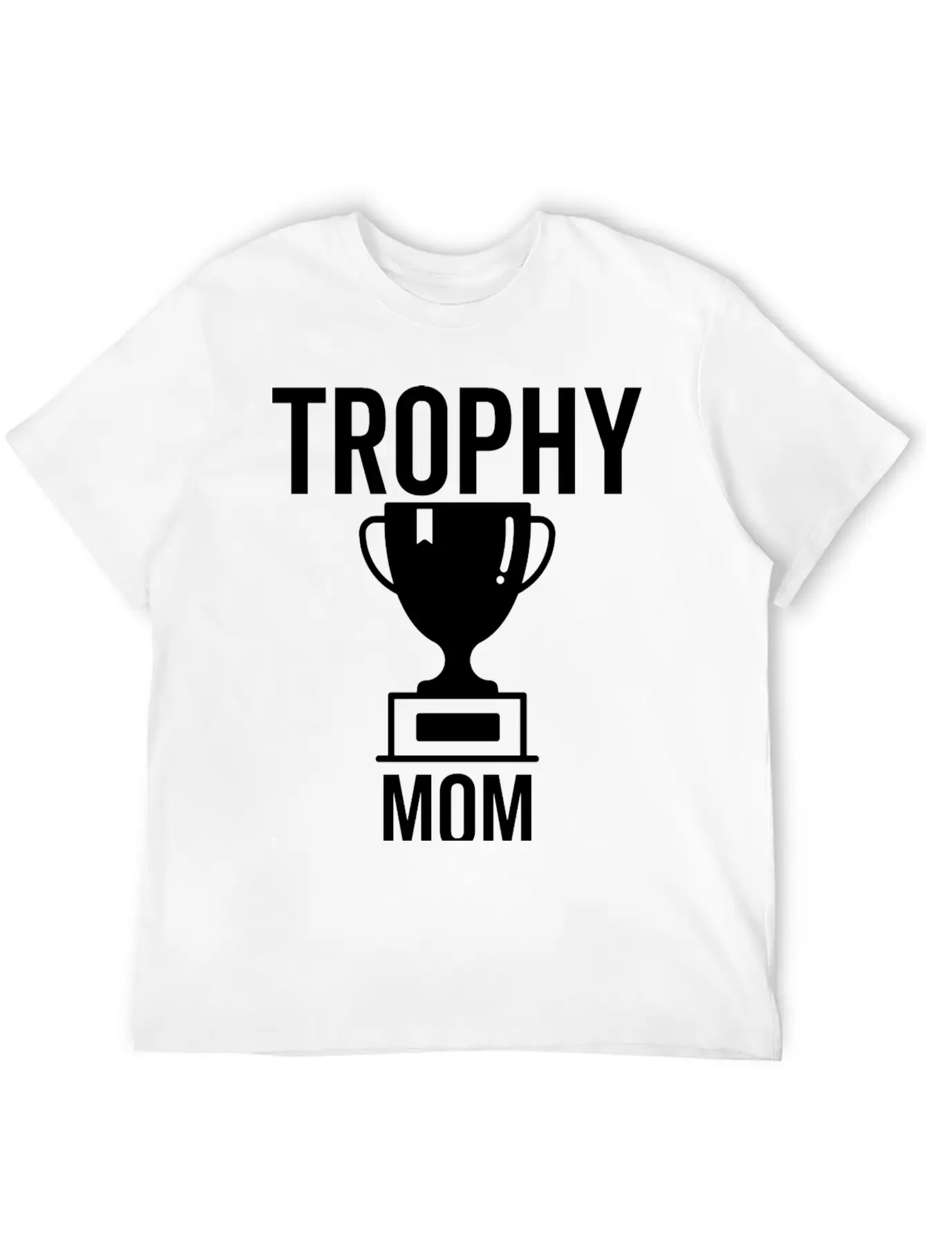 Trophy Mom Breathable Soft Cotton T-Shirt – Timeless Casual Look