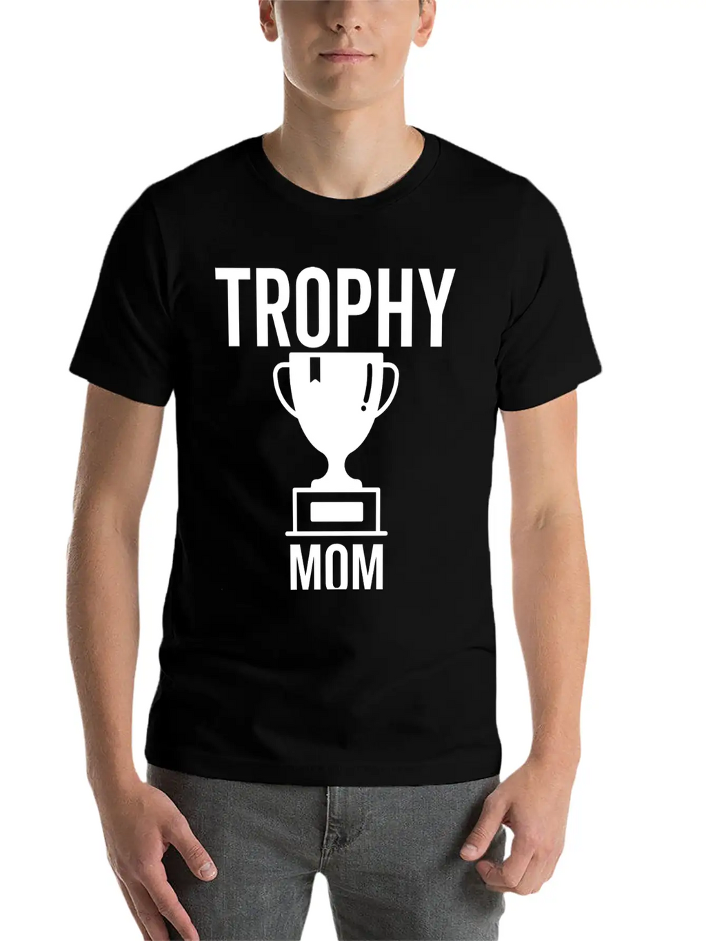 Trophy Mom Breathable Soft Cotton T-Shirt – Timeless Casual Look