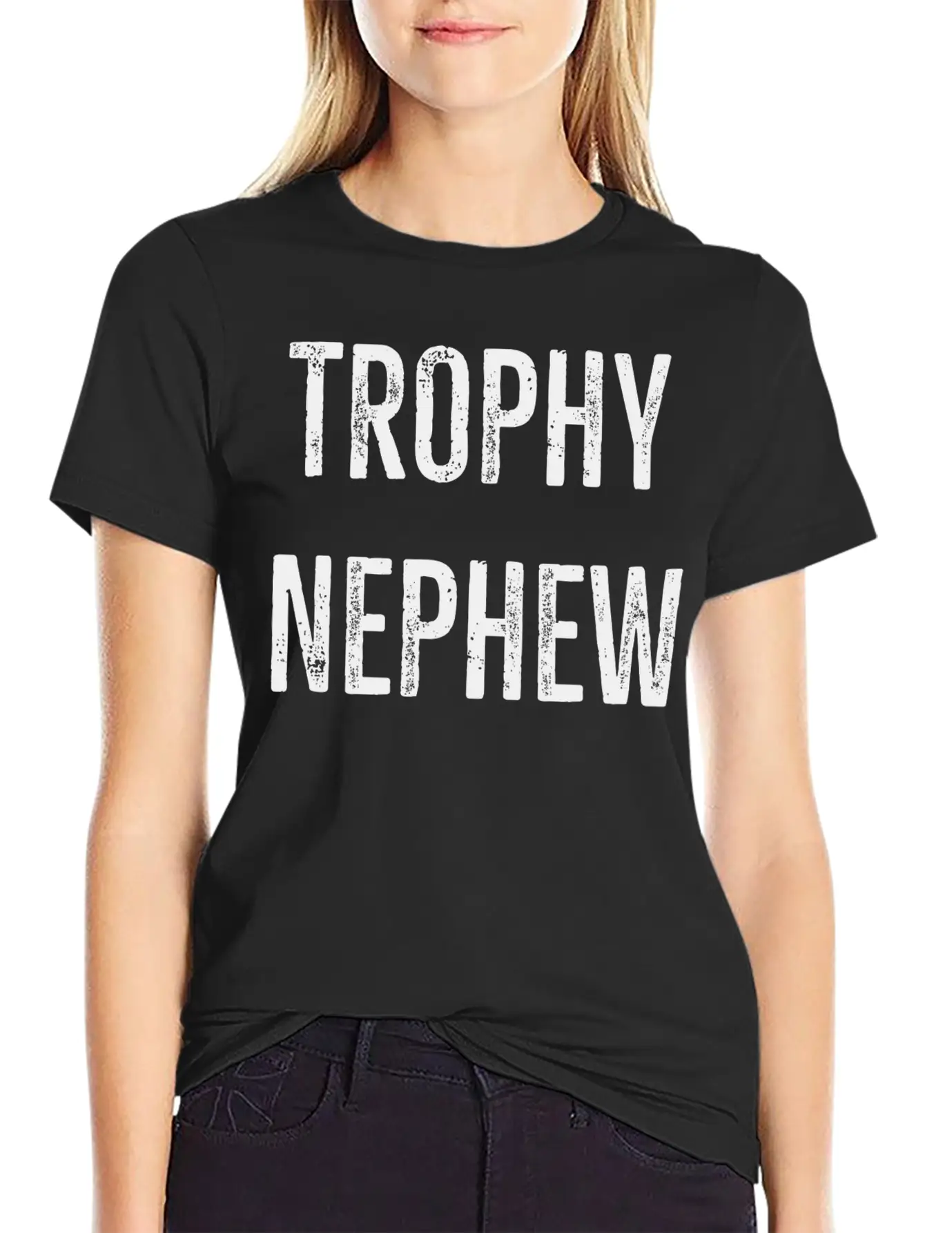 Trophy Nephew Breathable Graphic T-Shirt – Perfect For Casual Days