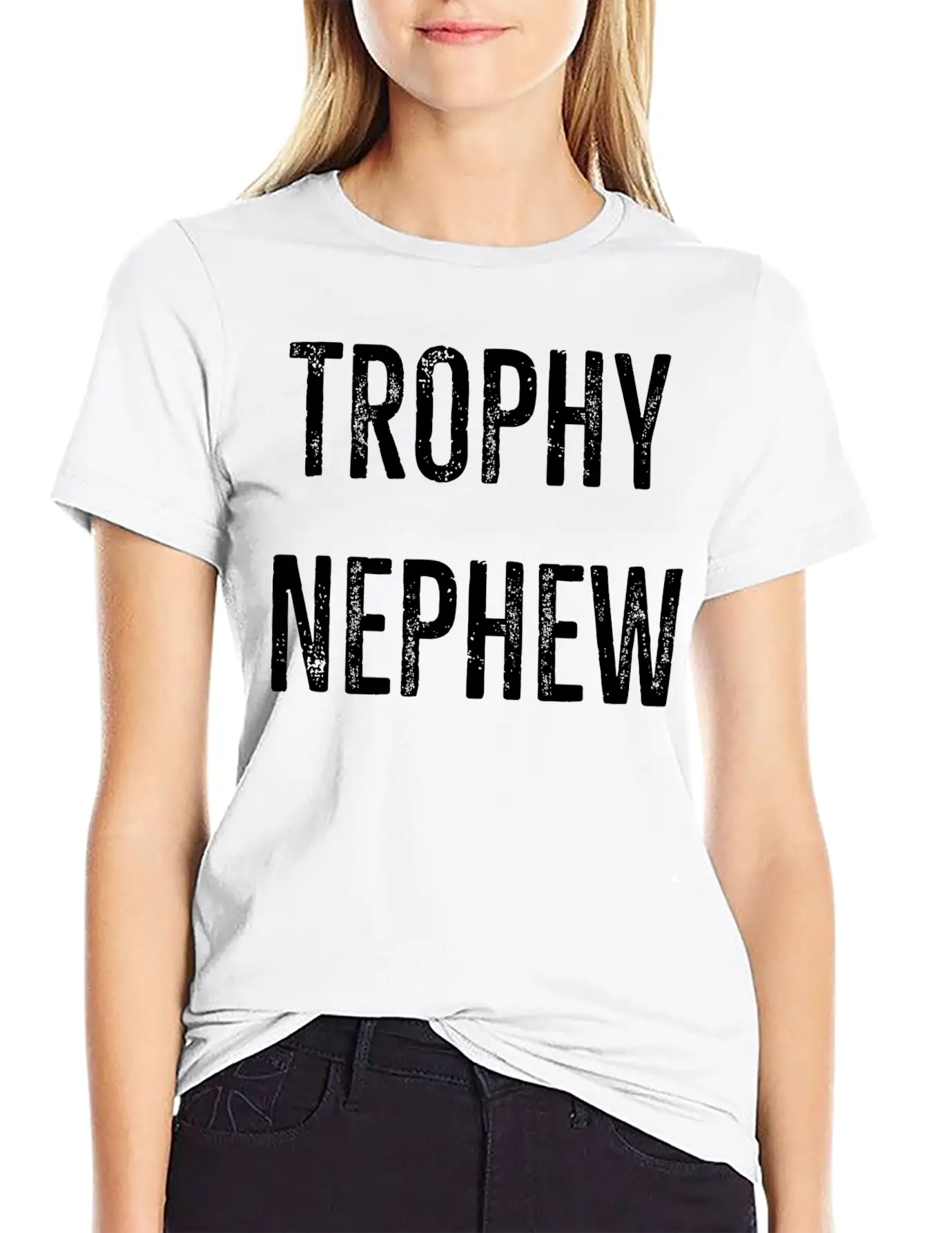 Trophy Nephew Breathable Graphic T-Shirt – Perfect For Casual Days
