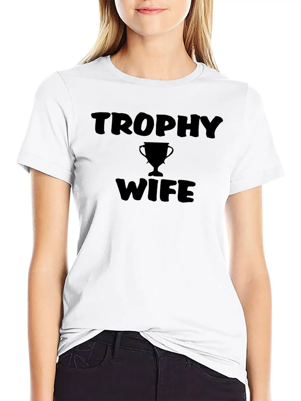 Trophy Wife Best Wife In The World Gift Classic Cotton Tee – Unisex Comfort For Any Season