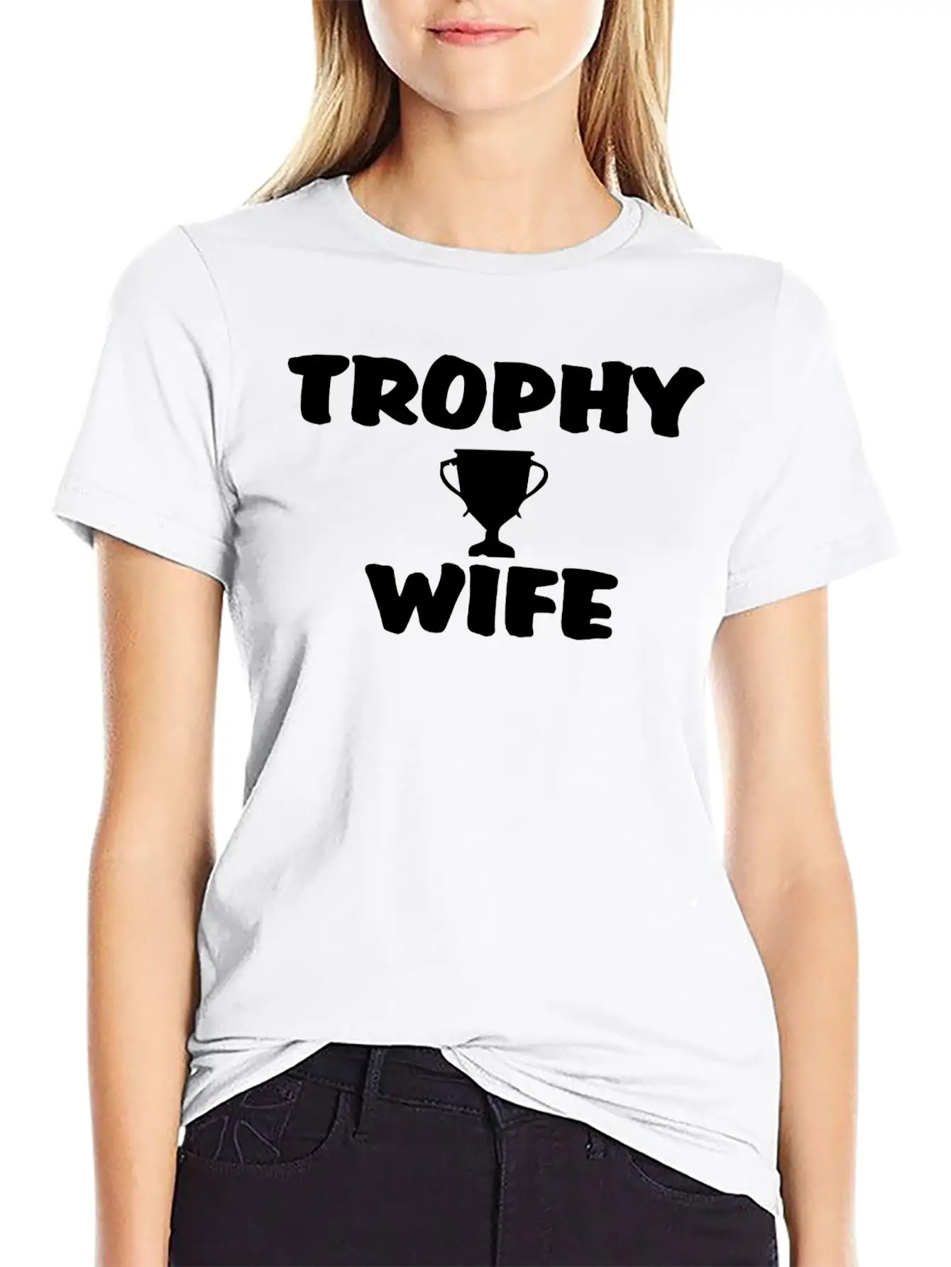 Trophy Wife Best Wife In The World Gift Classic Cotton Tee – Unisex Comfort For Any Season