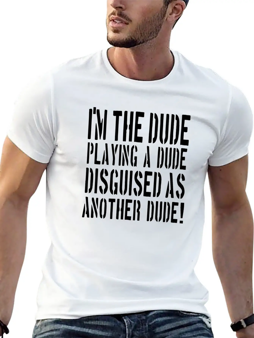 Tropic Thunder Quote Stylish Everyday T-Shirt – Unisex Basic Cotton Tee