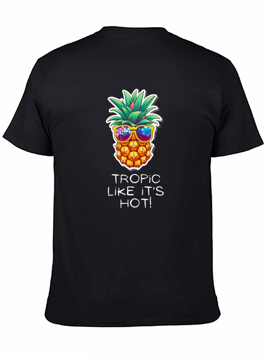 TropicPineapple Beachwear - Fun In The Sun Classic Cotton Tee – Unisex Comfort For Any Season