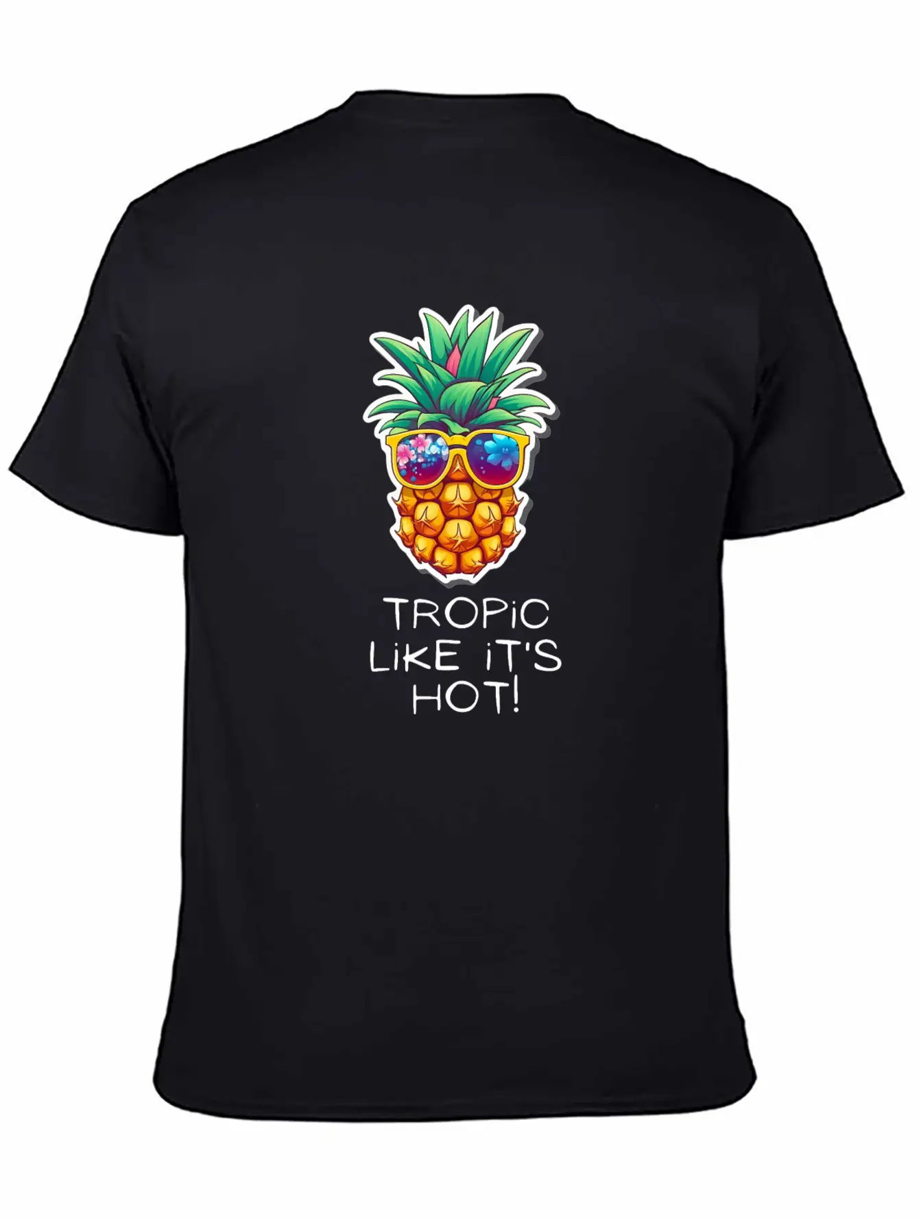 TropicPineapple Beachwear - Fun In The Sun Classic Cotton Tee – Unisex Comfort For Any Season