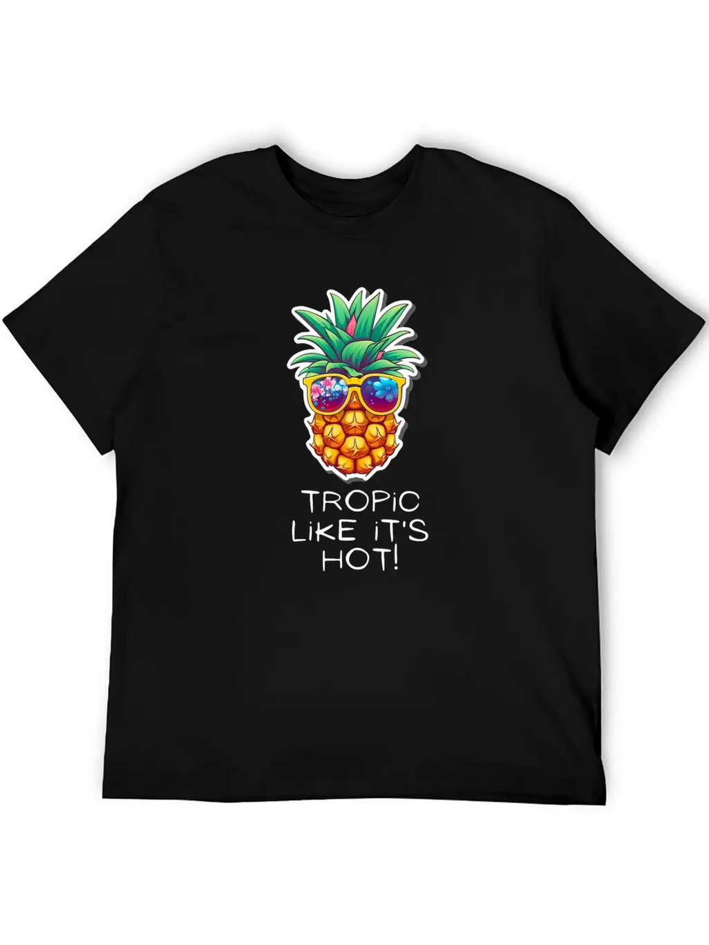 TropicPineapple Beachwear - Fun In The Sun Classic Cotton Tee – Unisex Comfort For Any Season