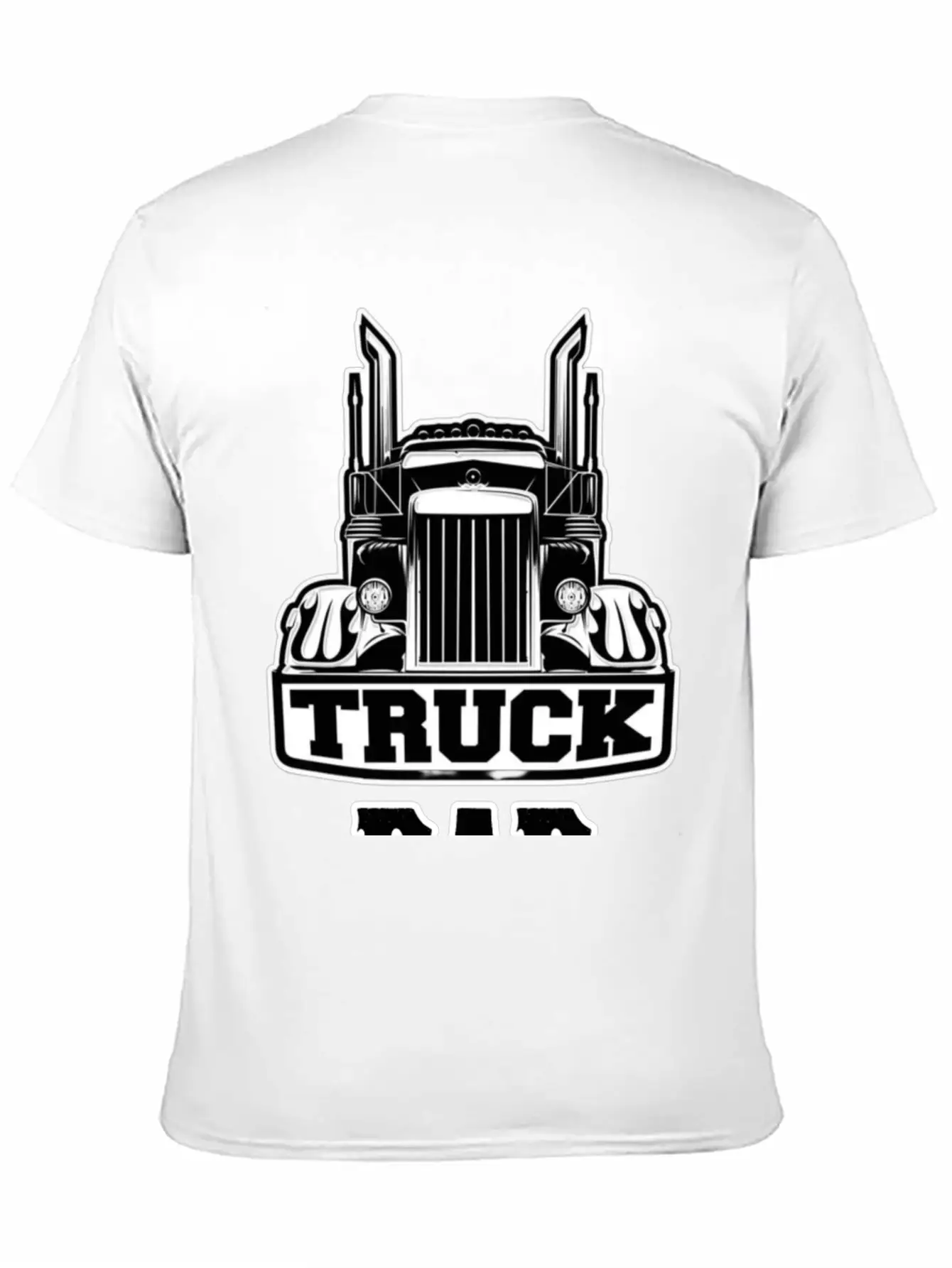 Truck Dad Timeless Short Sleeve Tee – Comfy And Minimalist Design