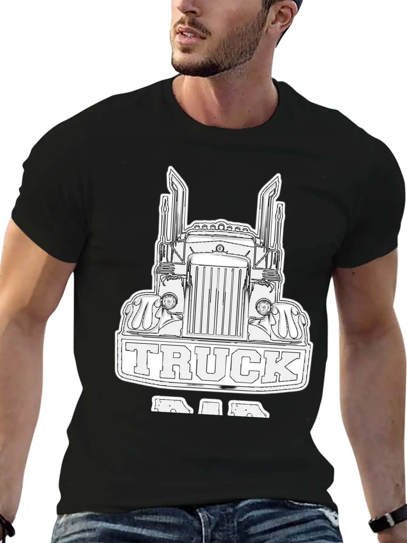 Truck Dad Timeless Short Sleeve Tee – Comfy And Minimalist Design