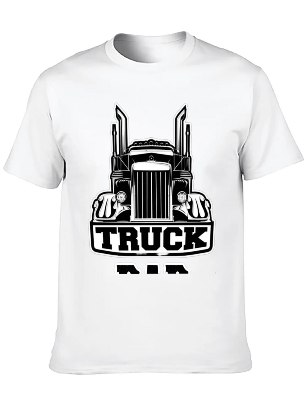 Truck Dad Timeless Short Sleeve Tee – Comfy And Minimalist Design