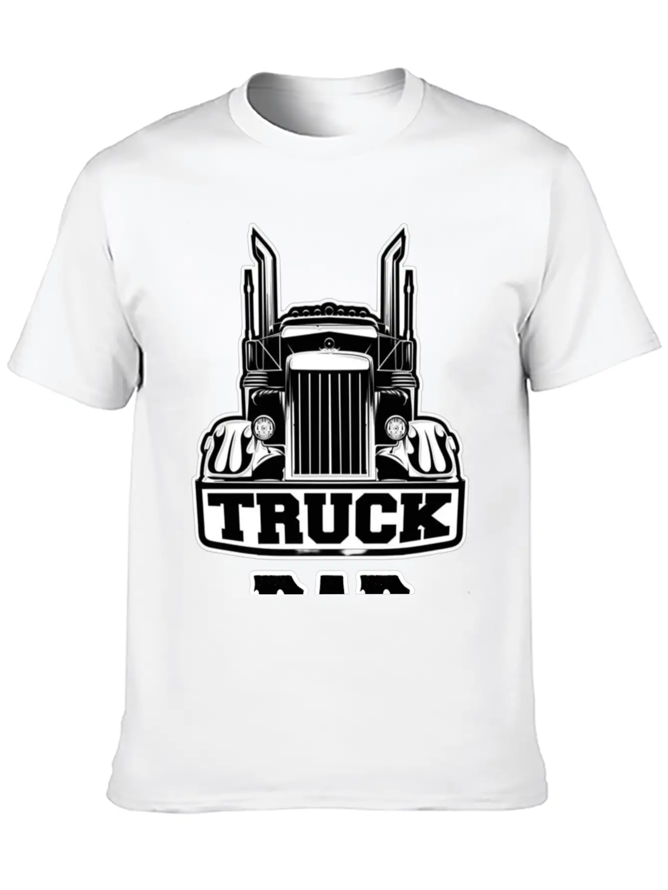 Truck Dad Timeless Short Sleeve Tee – Comfy And Minimalist Design