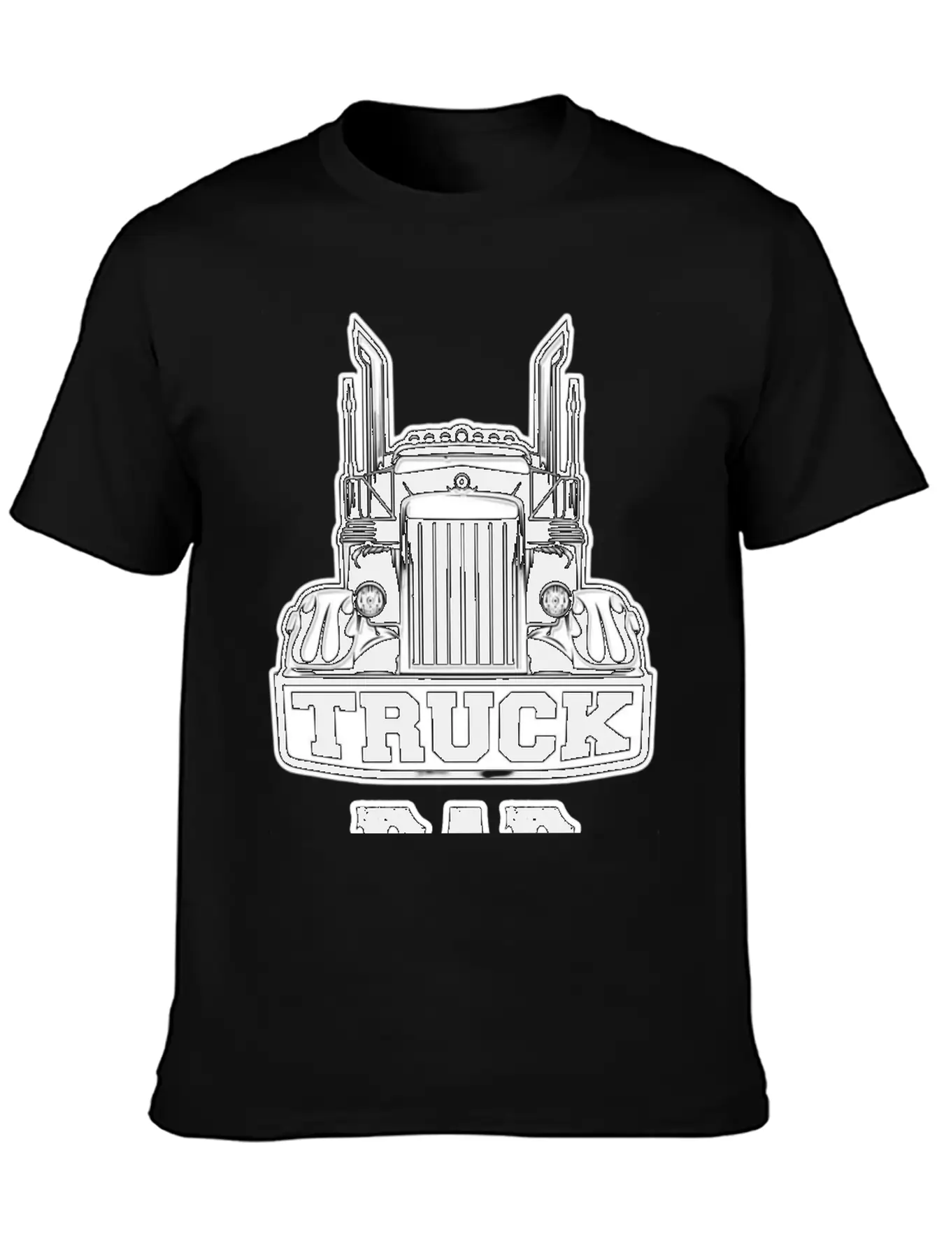 Truck Dad Timeless Short Sleeve Tee – Comfy And Minimalist Design