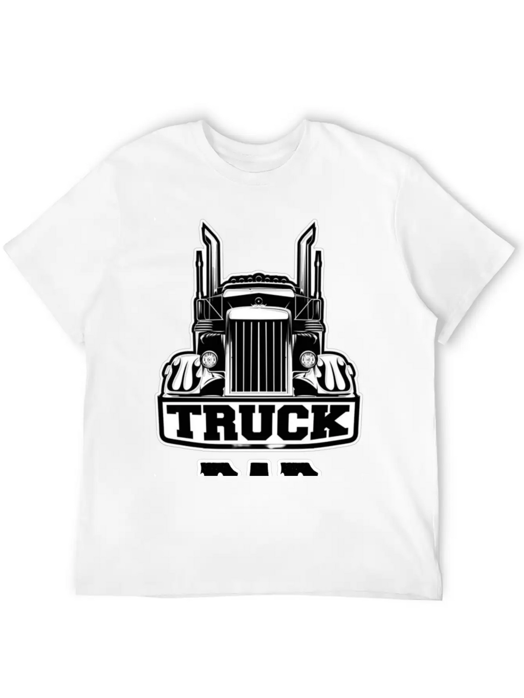 Truck Dad Timeless Short Sleeve Tee – Comfy And Minimalist Design