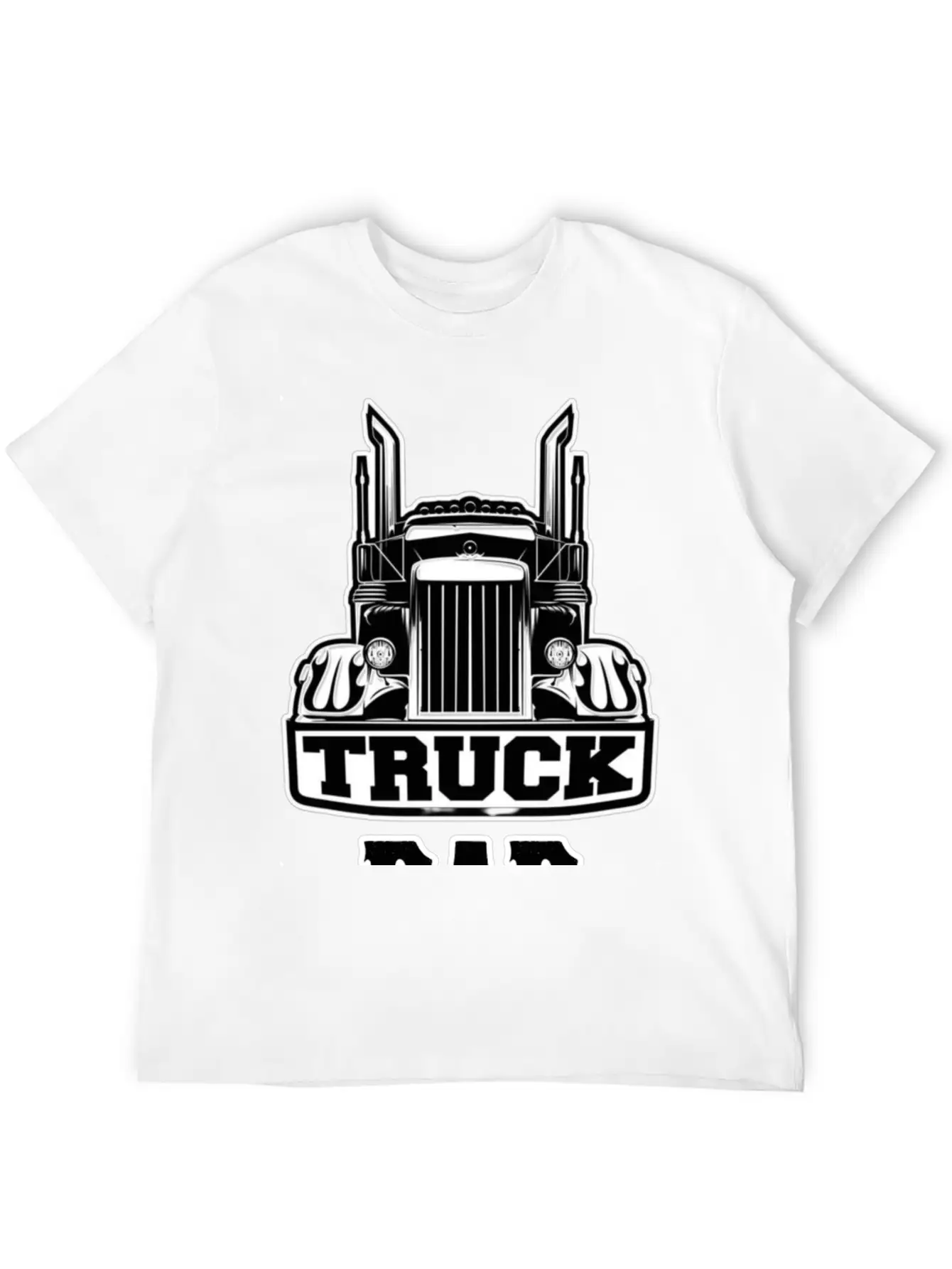 Truck Dad Timeless Short Sleeve Tee – Comfy And Minimalist Design