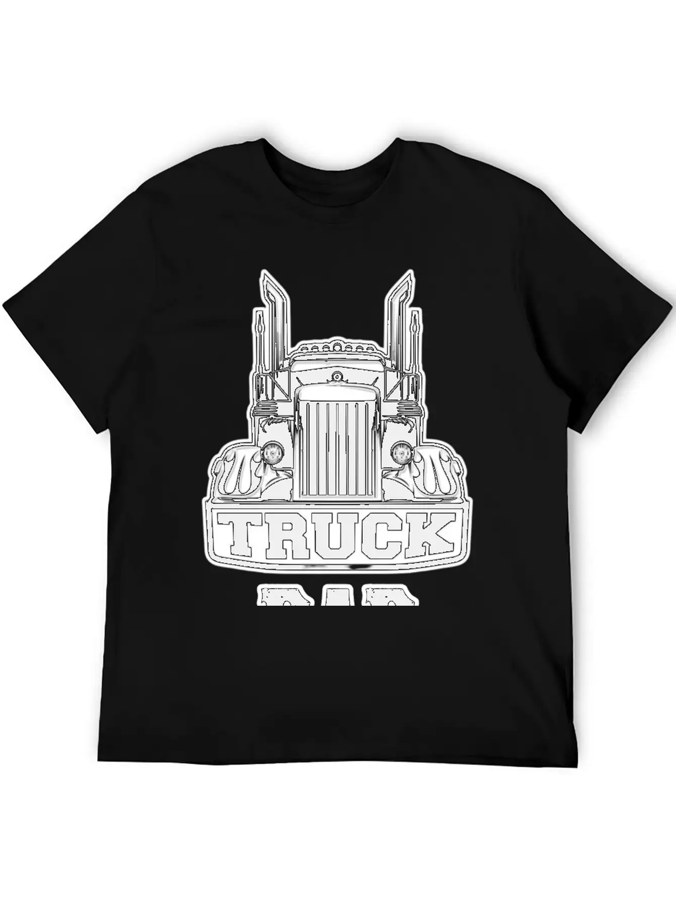 Truck Dad Timeless Short Sleeve Tee – Comfy And Minimalist Design