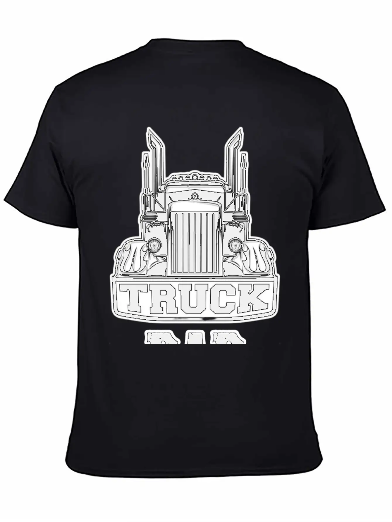 Truck Dad Timeless Short Sleeve Tee – Comfy And Minimalist Design