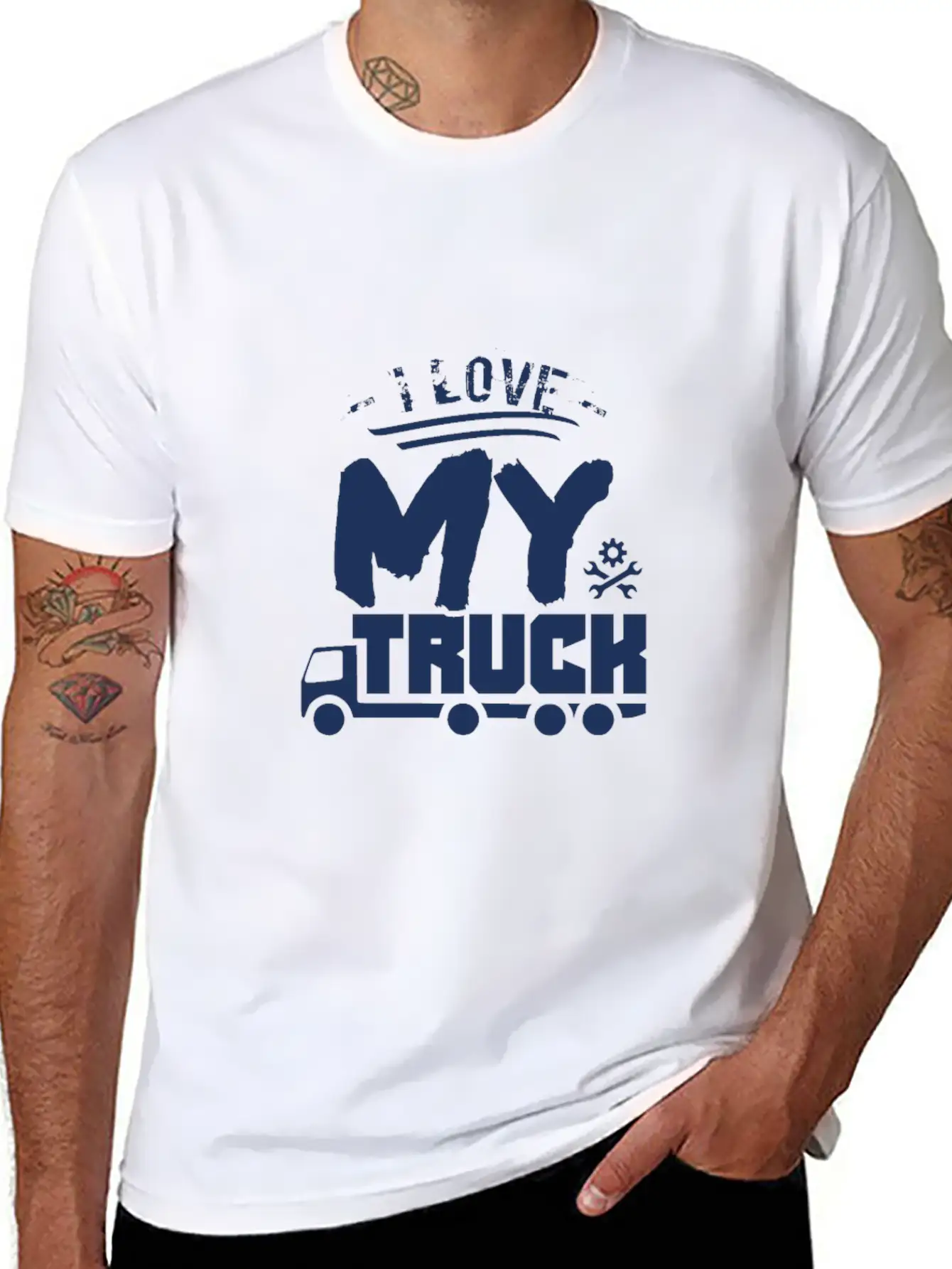 Truck Driver Driving Trucker Trucks Lorry Classic Cotton Tee – Unisex Comfort For Any Season