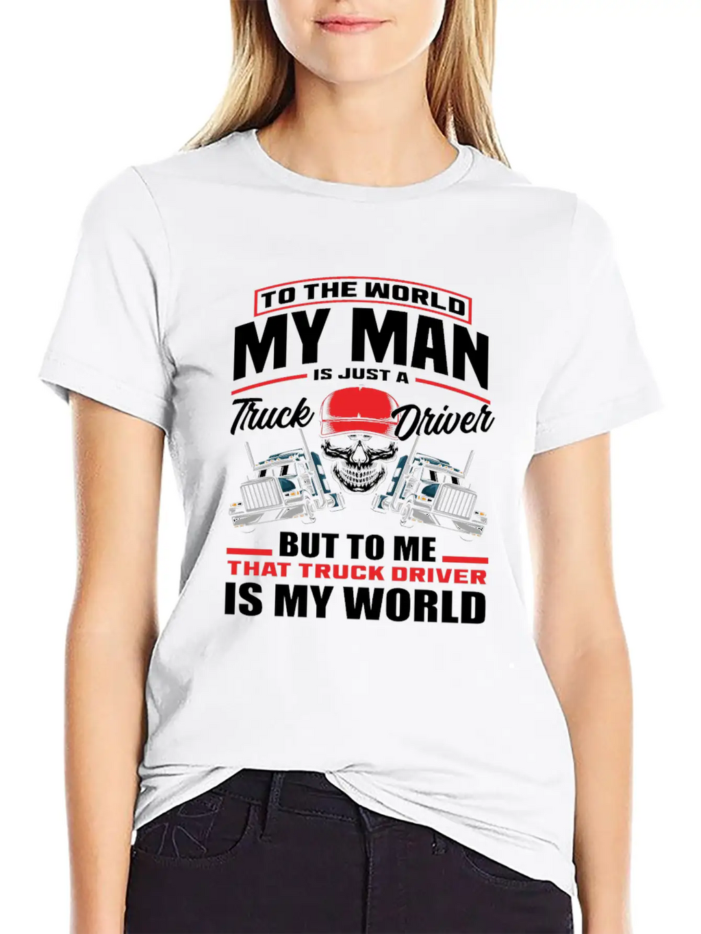 Truck Driver Husband Wife Love Classic Cotton Tee – Unisex Comfort For Any Season