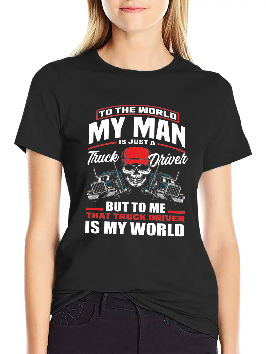 Truck Driver Husband Wife Love Classic Cotton Tee – Unisex Comfort For Any Season