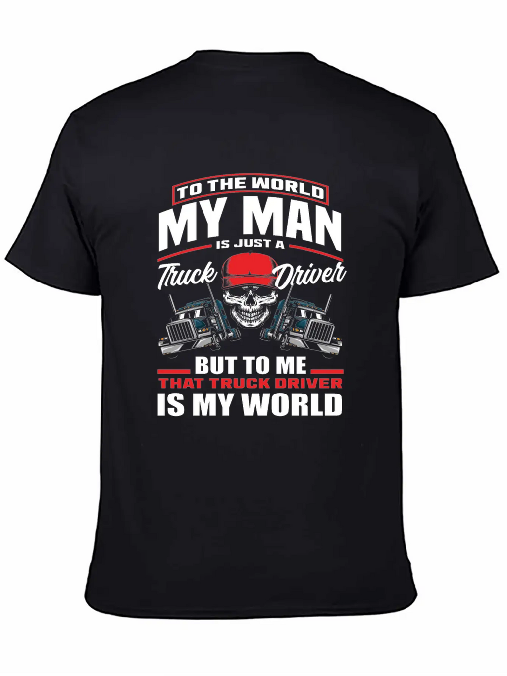 Truck Driver Husband Wife Love Classic Cotton Tee – Unisex Comfort For Any Season