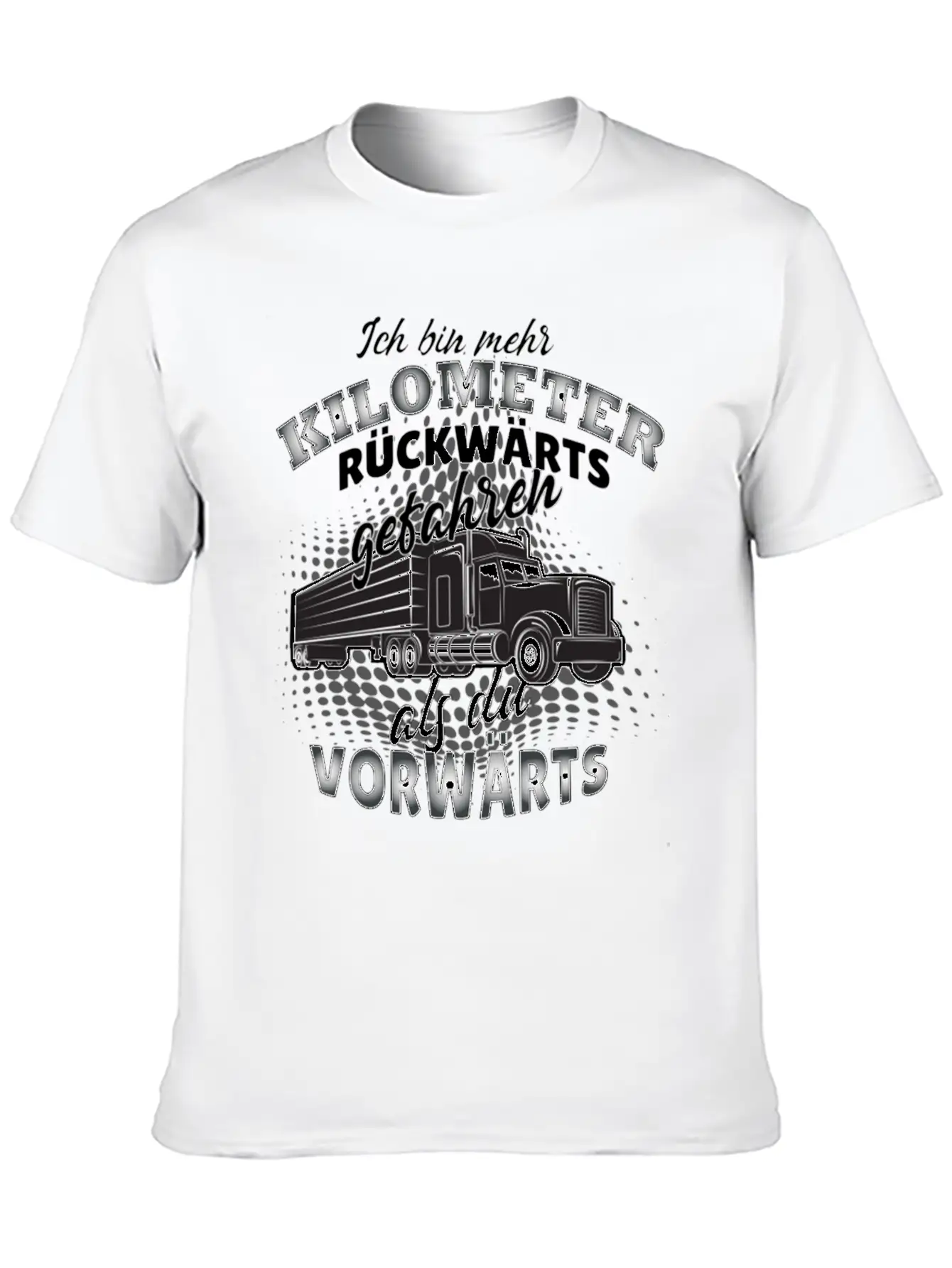 Truck Driver T Shirt Stylish Everyday T-Shirt – Unisex Basic Cotton Tee